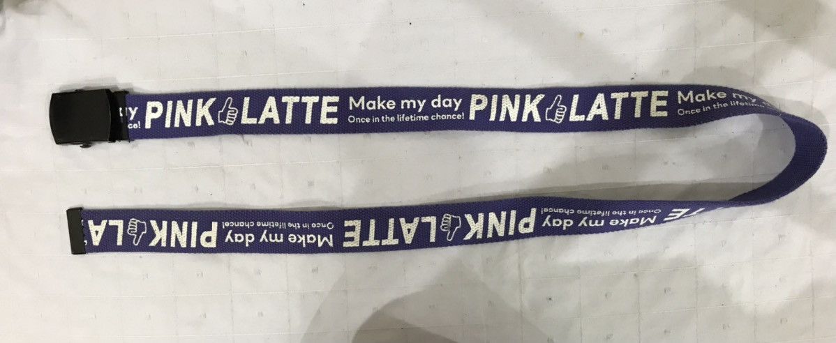 Other Pink Latte Canvas Belt Size ONE SIZE - 3 Thumbnail