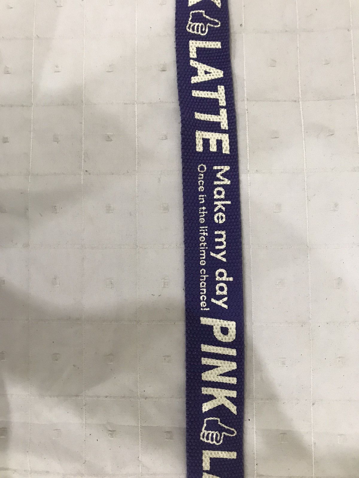 Other Pink Latte Canvas Belt Size ONE SIZE - 4 Thumbnail