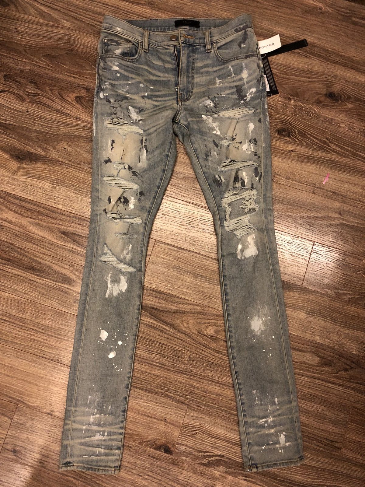 Amiri Amiri Super Destroy Painter Jean | Grailed