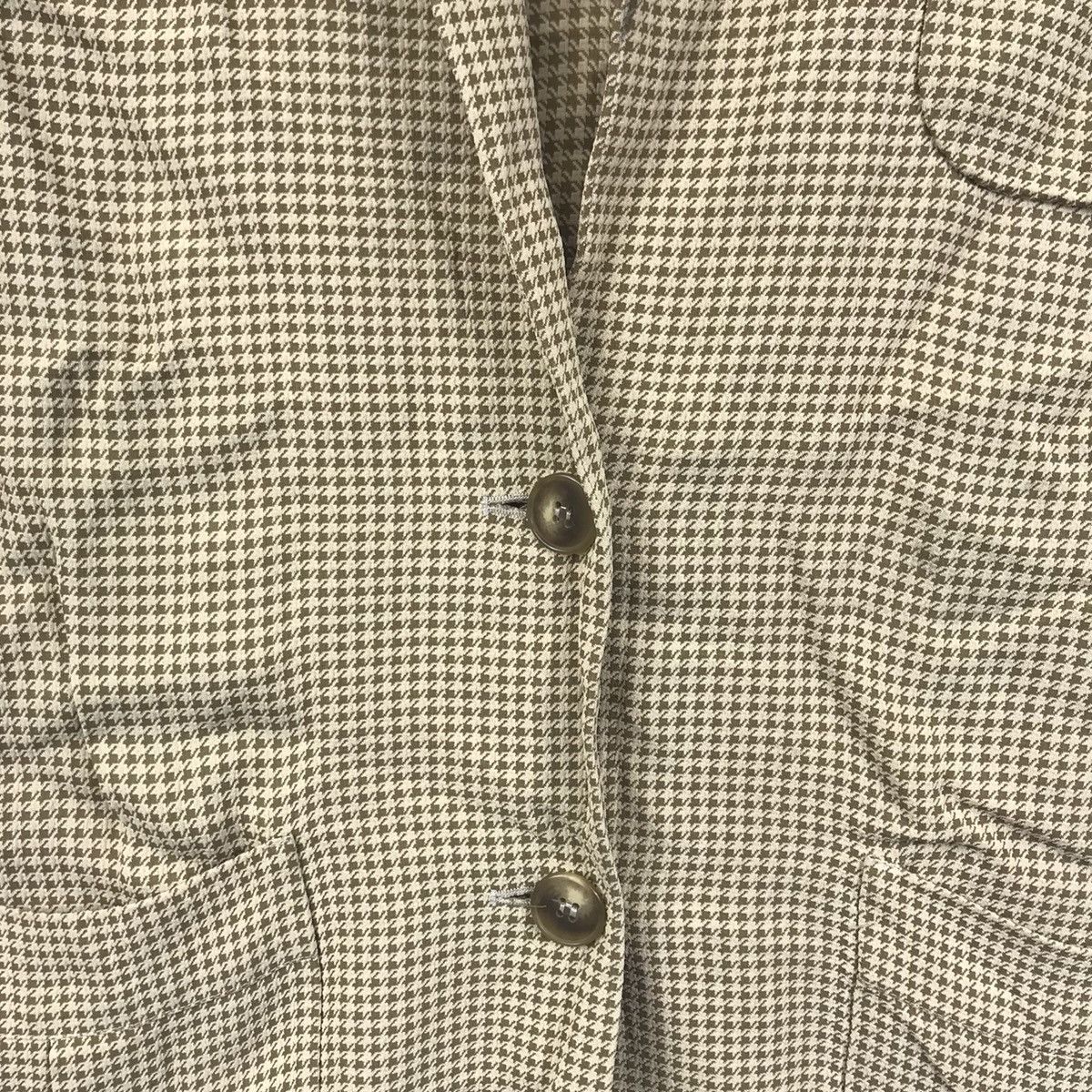 Emporio Armani EMPORIO ARMANI Italian Brand Check Coat Size US L / EU 52-54 / 3 - 3 Thumbnail