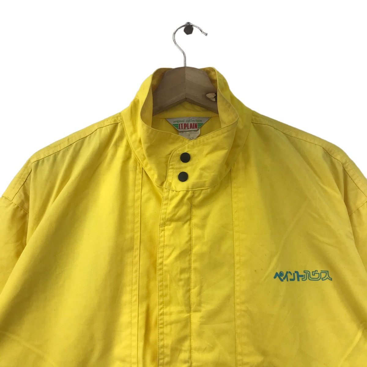 Vintage PAINT HOUSE Yellow Bomber Jacket Size US L / EU 52-54 / 3 - 4 Thumbnail