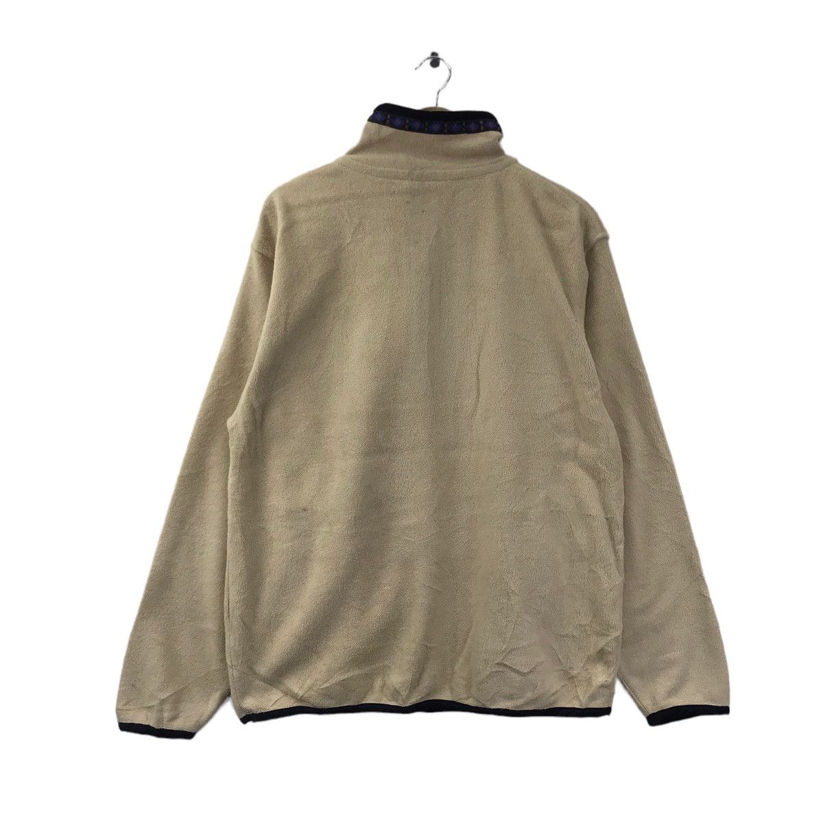 Vintage MACALESTER Native Navajo Aztec Fleece Half ZipperBeigeBomber Size US L / EU 52-54 / 3 - 9 Thumbnail