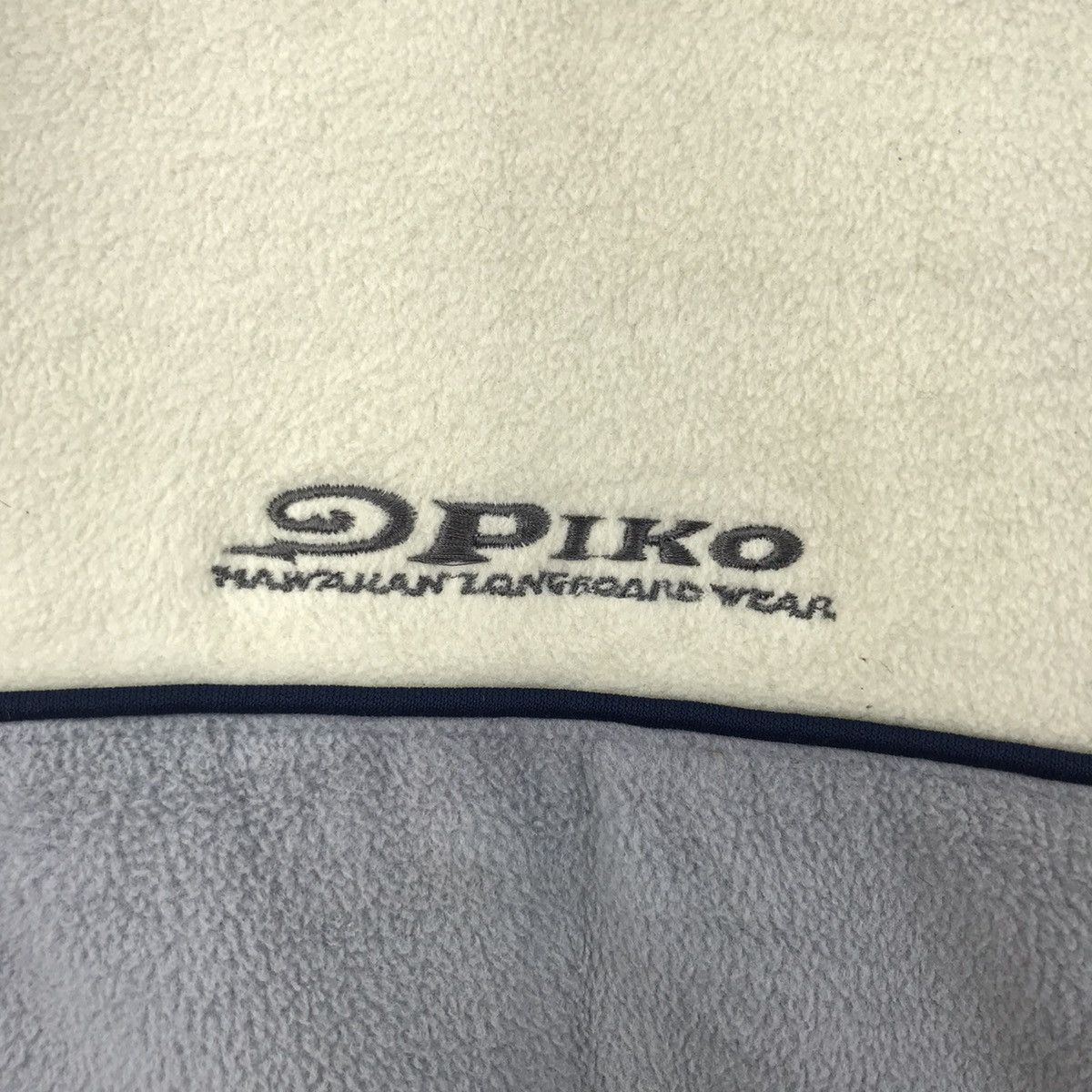 Vintage PIKO HAWAII Longboard Beach Surf Surfing Beige Bomber Jacket Size US L / EU 52-54 / 3 - 3 Thumbnail