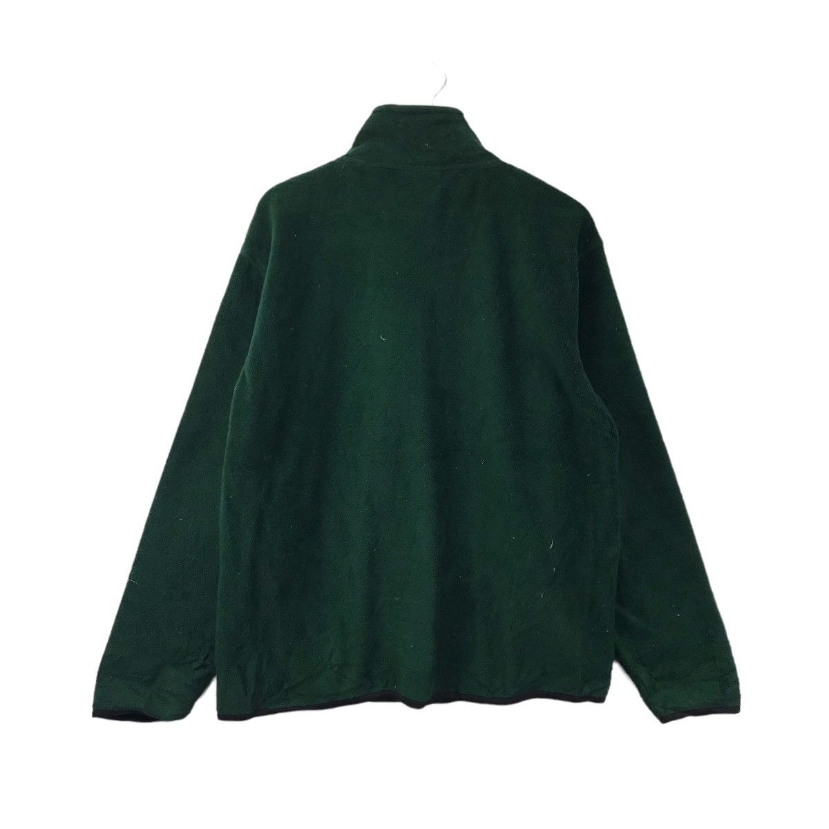 Vintage JAGUAR CLUB Green Half Zipper Sherpa Fleece Bomber Size US M / EU 48-50 / 2 - 7 Thumbnail