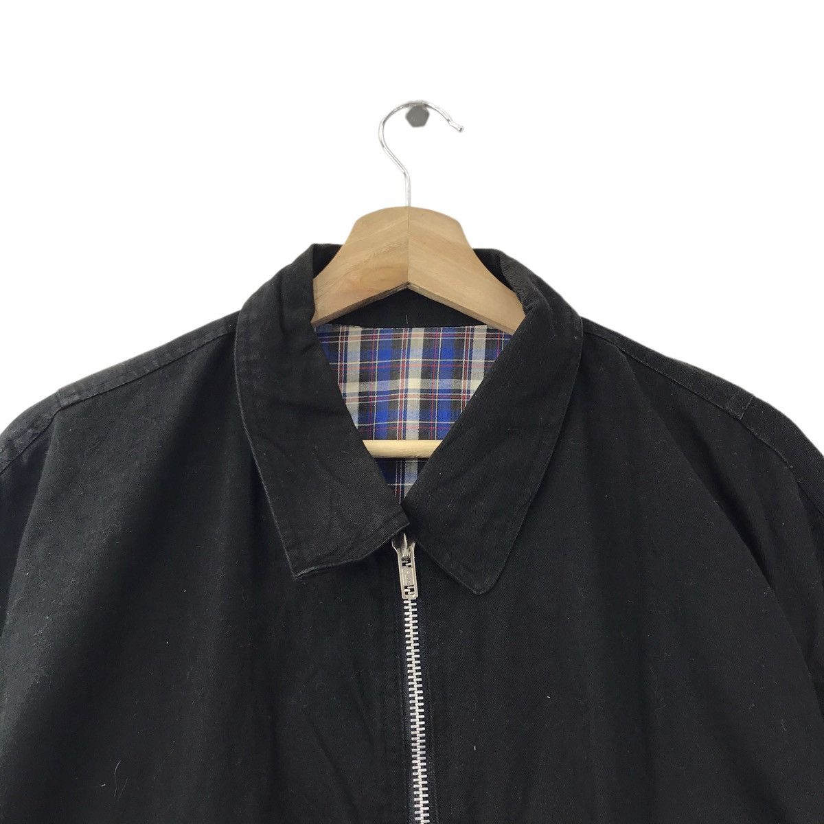Vintage A.S - STUDIO TENNIS Tournament Check Tartan Bomber Jacket Size US L / EU 52-54 / 3 - 4 Thumbnail