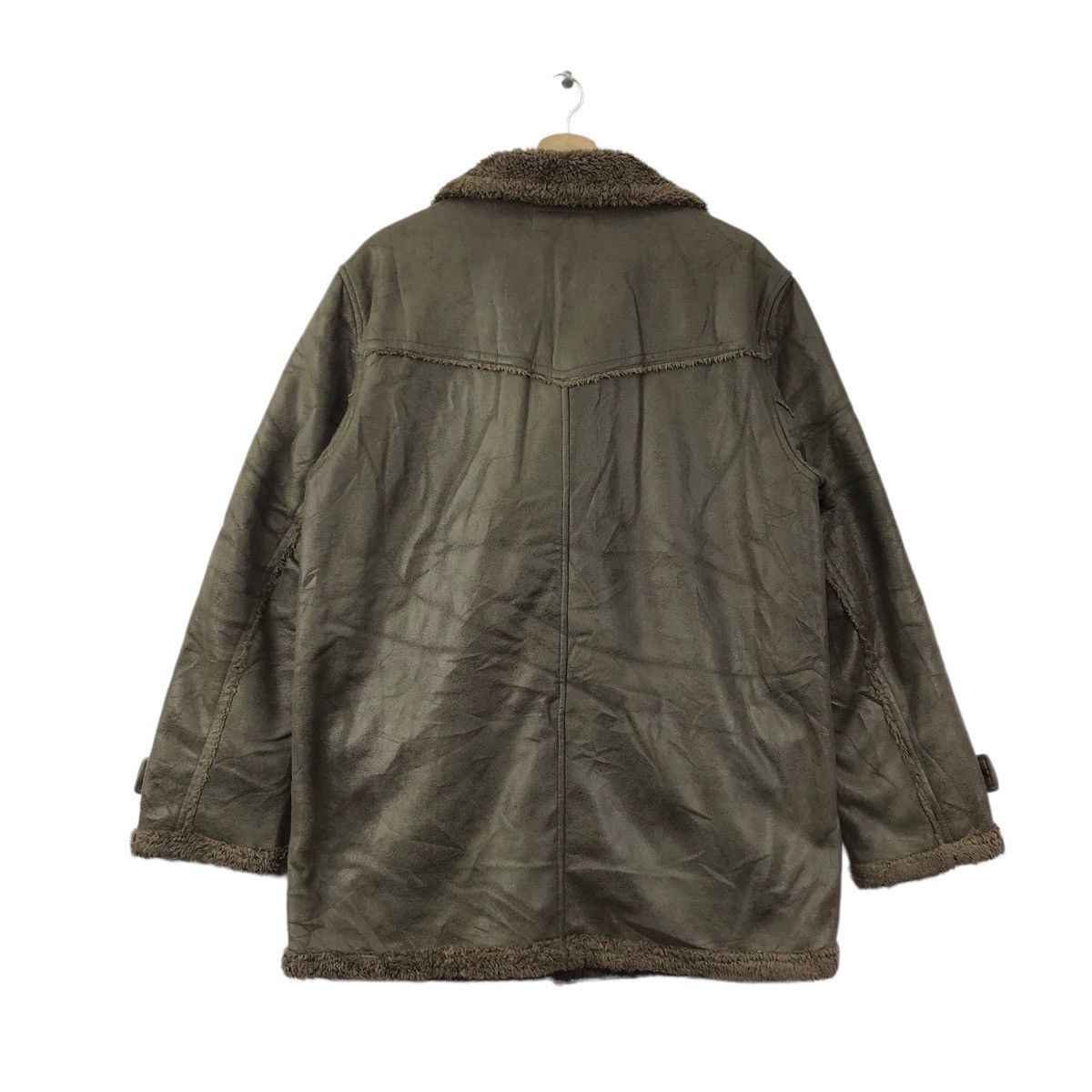 Kansai Yamamoto KANSAI JEANS YAMAMOTO Japanese Brand Wool Green Coat Jacket Size US M / EU 48-50 / 2 - 7 Thumbnail