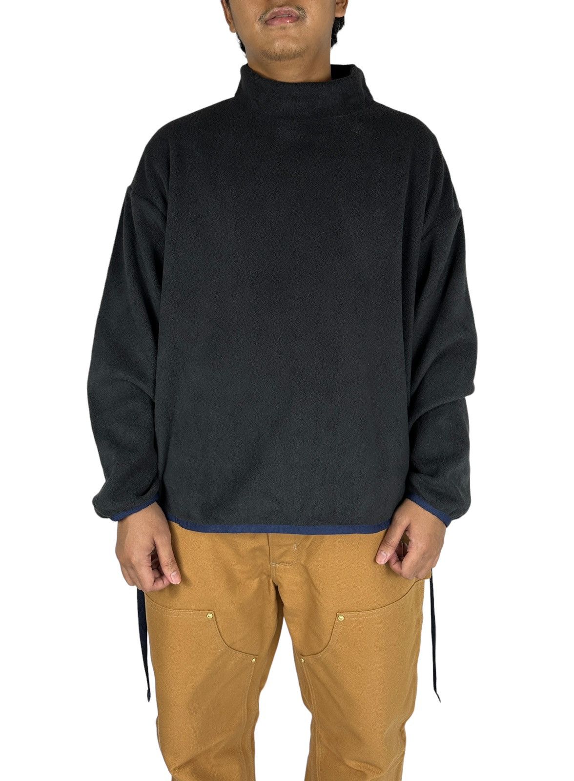 White Mountaineering White Mountaineering Uniqlo Mock Neck Fleece Pullover Size XL / US 12-14 / IT 48-50 - 1 Thumbnail
