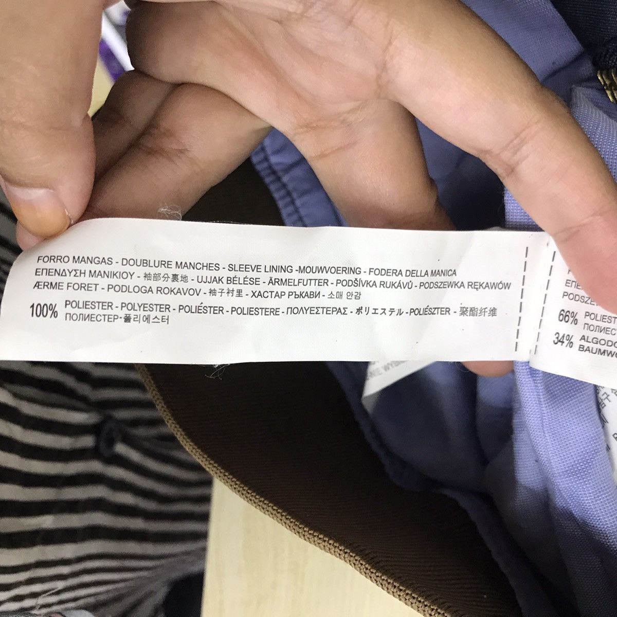 Zara ZARA MAN Denim Couture Flight Navy Bomber Jacket Size US M / EU 48-50 / 2 - 8 Thumbnail