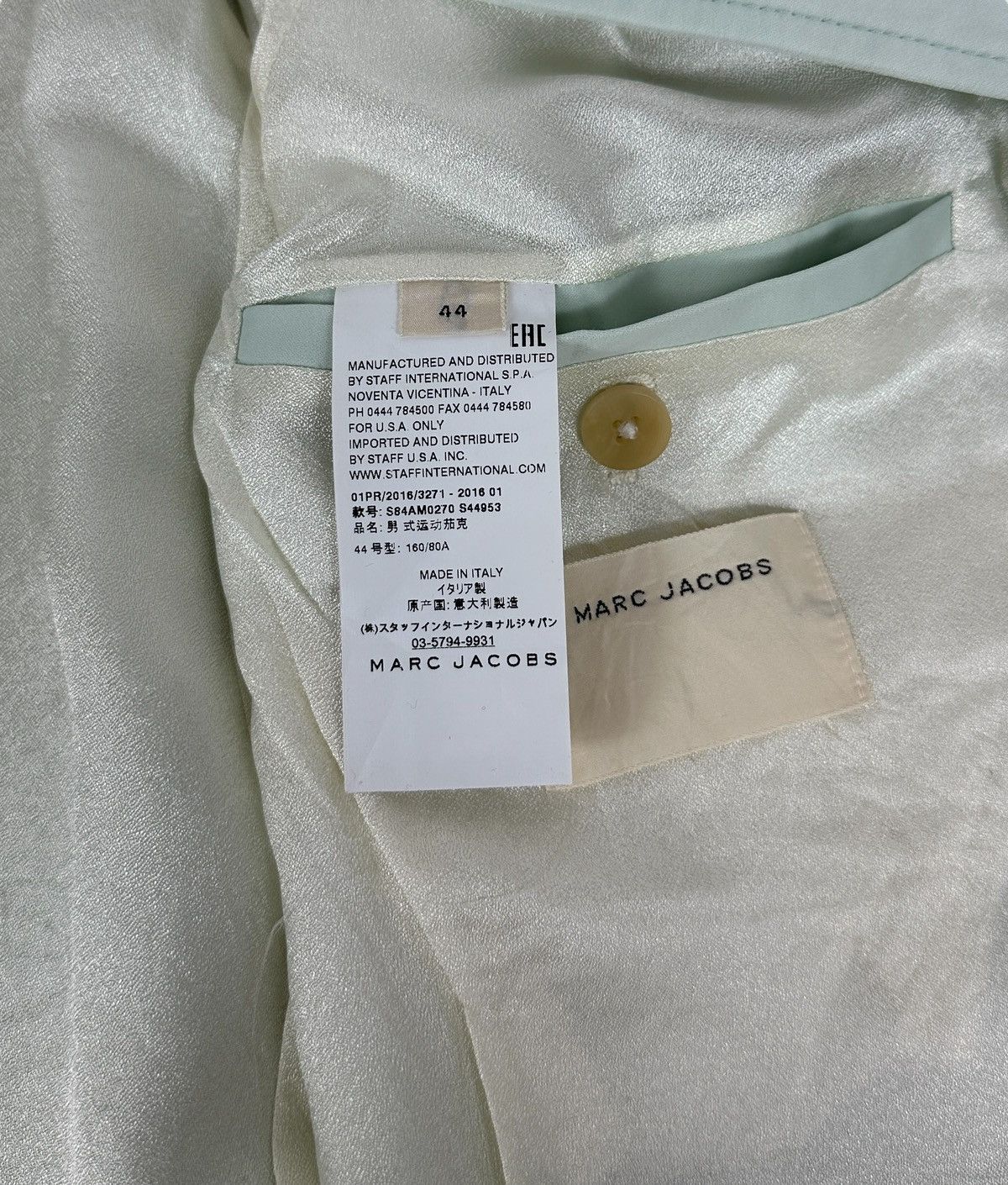 Marc Jacobs Vintage Marc Jacobs Embroidered Coach Jacket Size US S / EU 44-46 / 1 - 7 Thumbnail