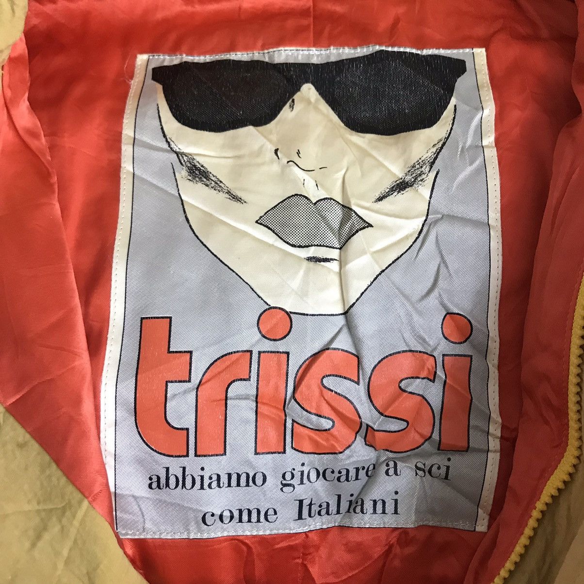 Vintage TRISSI ITALIA Ski Italian Brand Bomber Jacket Size US L / EU 52-54 / 3 - 4 Thumbnail