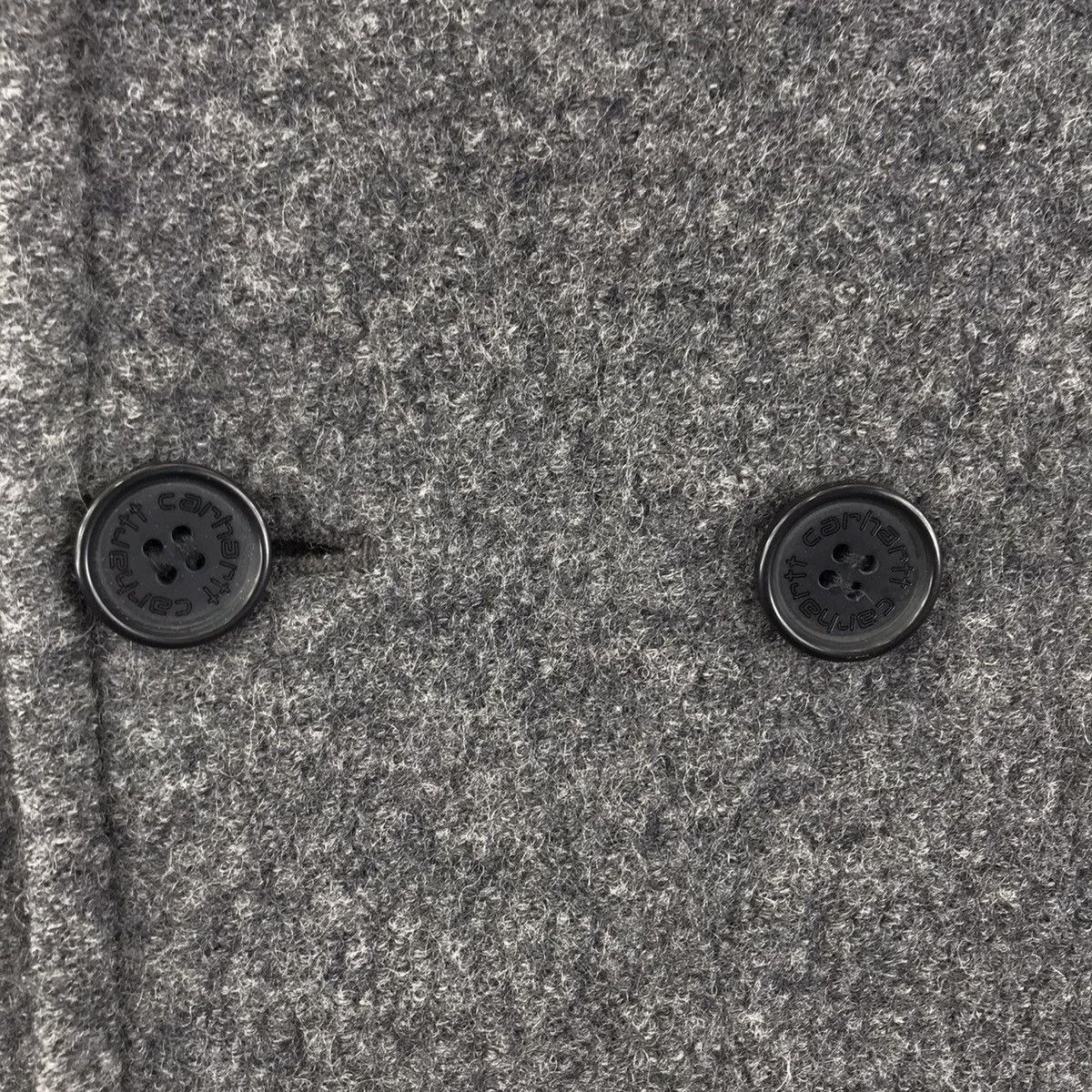 Carhartt Vintage CARHARTT Grey Wool Coat Jacket Size US S / EU 44-46 / 1 - 3 Thumbnail