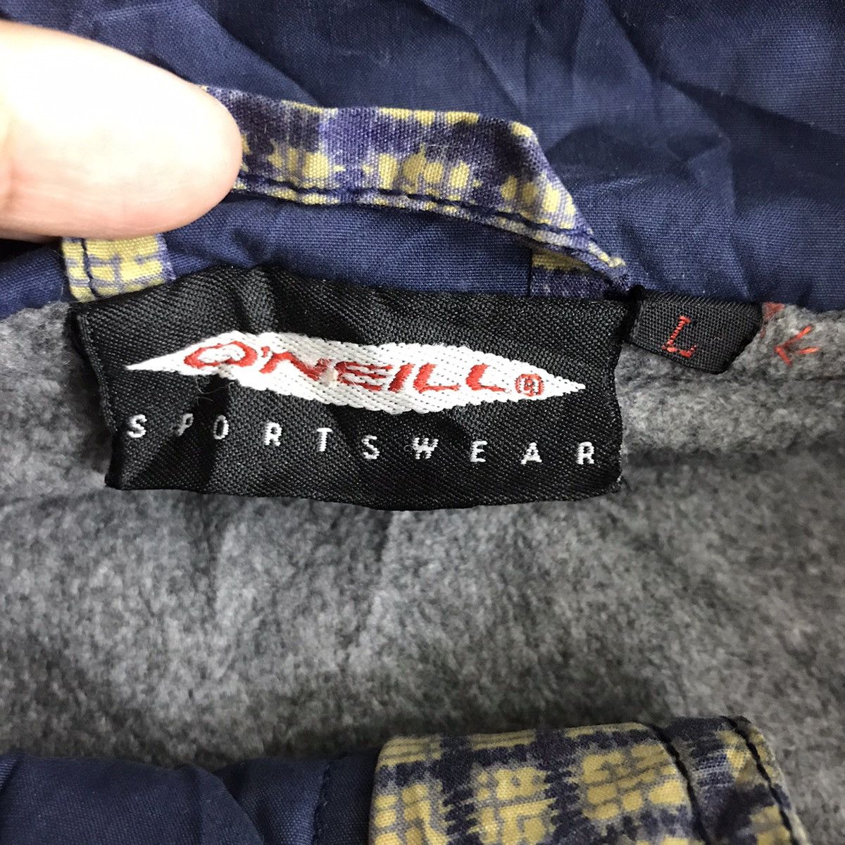 O'Neill Vintage ONEILL SPORTSWEAR USA Surf Check Overize Bomber Size US L / EU 52-54 / 3 - 5 Thumbnail