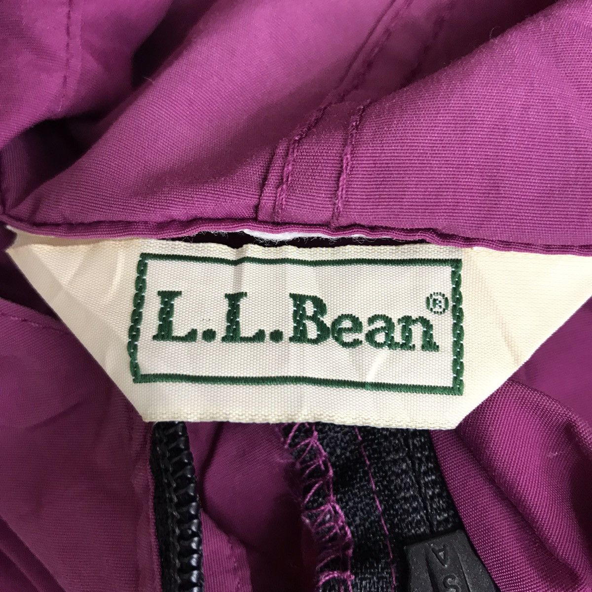L.L. Bean LL BEAN USA Linen Outdoor Hooded Bomber Jacket Size US L / EU 52-54 / 3 - 5 Thumbnail