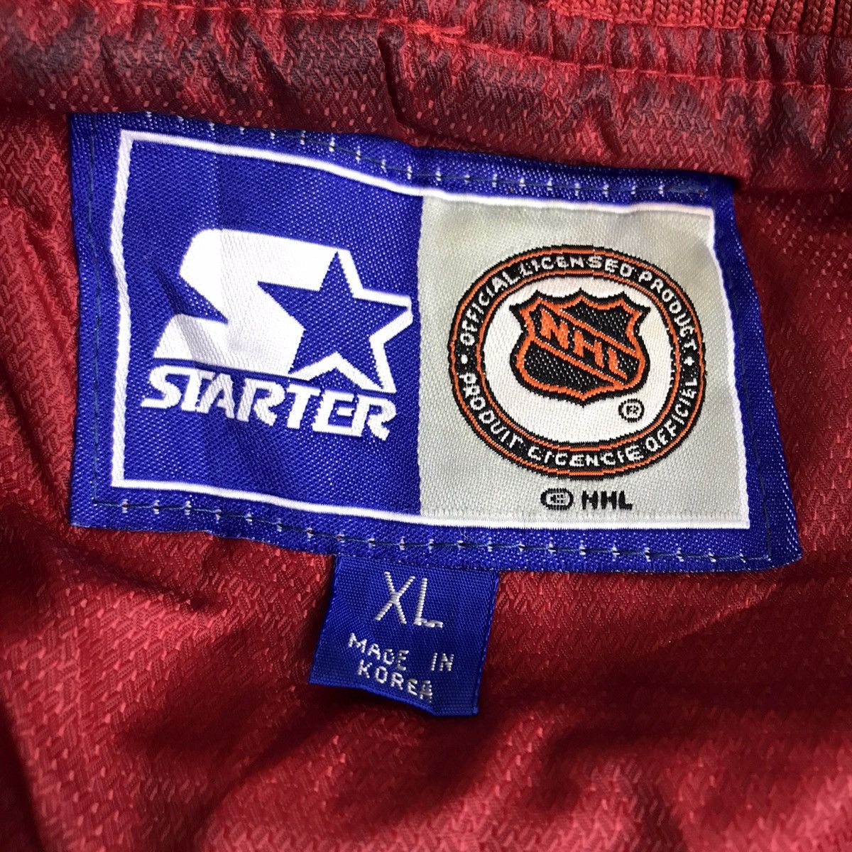 Starter Vintage BLACKHAWKS STARTER USA Oversize Sweatshirt Size US XL / EU 56 / 4 - 6 Thumbnail