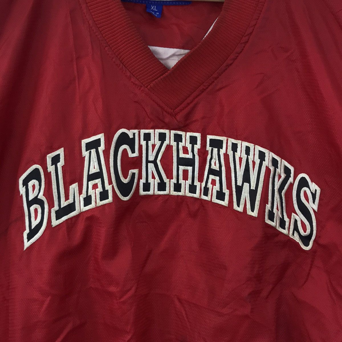 Starter Vintage BLACKHAWKS STARTER USA Oversize Sweatshirt Size US XL / EU 56 / 4 - 3 Thumbnail