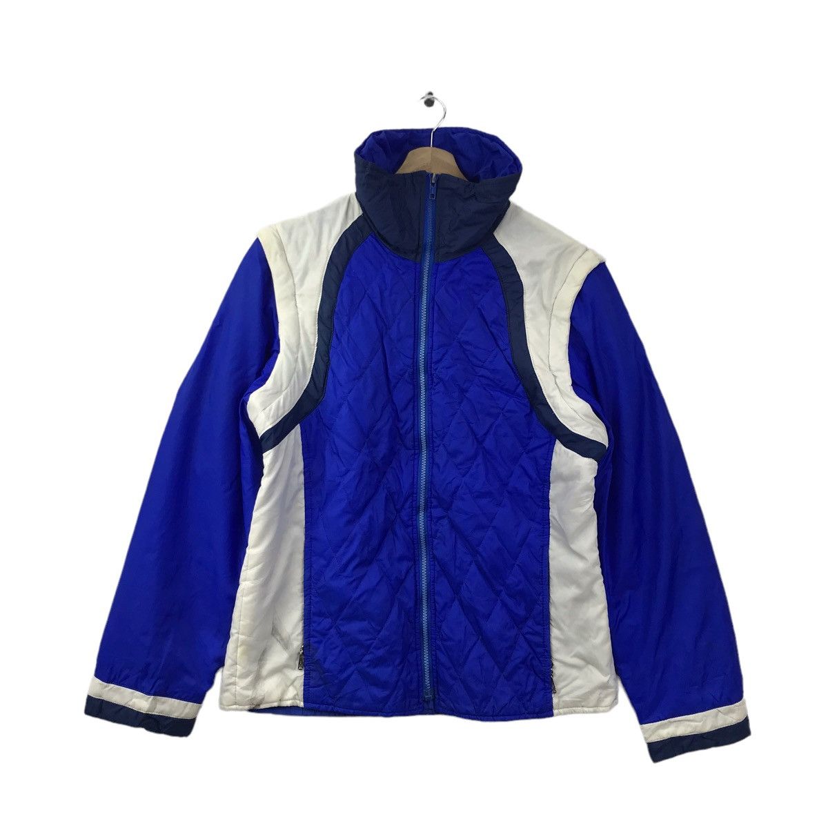 JCPenney Vintage JC PENNY Blue Light Puffer Zipper Jacket Size US L / EU 52-54 / 3 - 1 Thumbnail