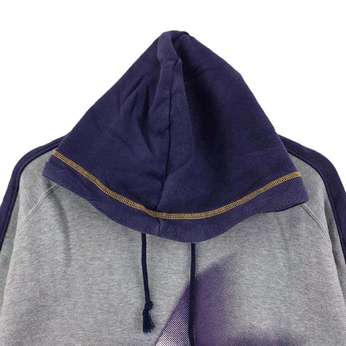 Converse Vintage Boston CONVERSE USA Grey Navy Oversize Hoodie Size US XS / EU 42 / 0 - 2 Thumbnail