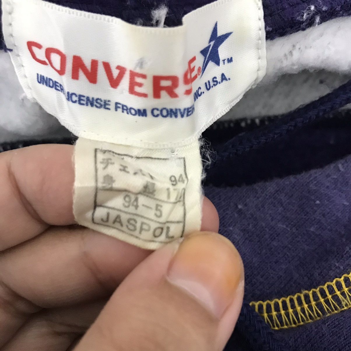 Converse Vintage Boston CONVERSE USA Grey Navy Oversize Hoodie Size US XS / EU 42 / 0 - 6 Thumbnail
