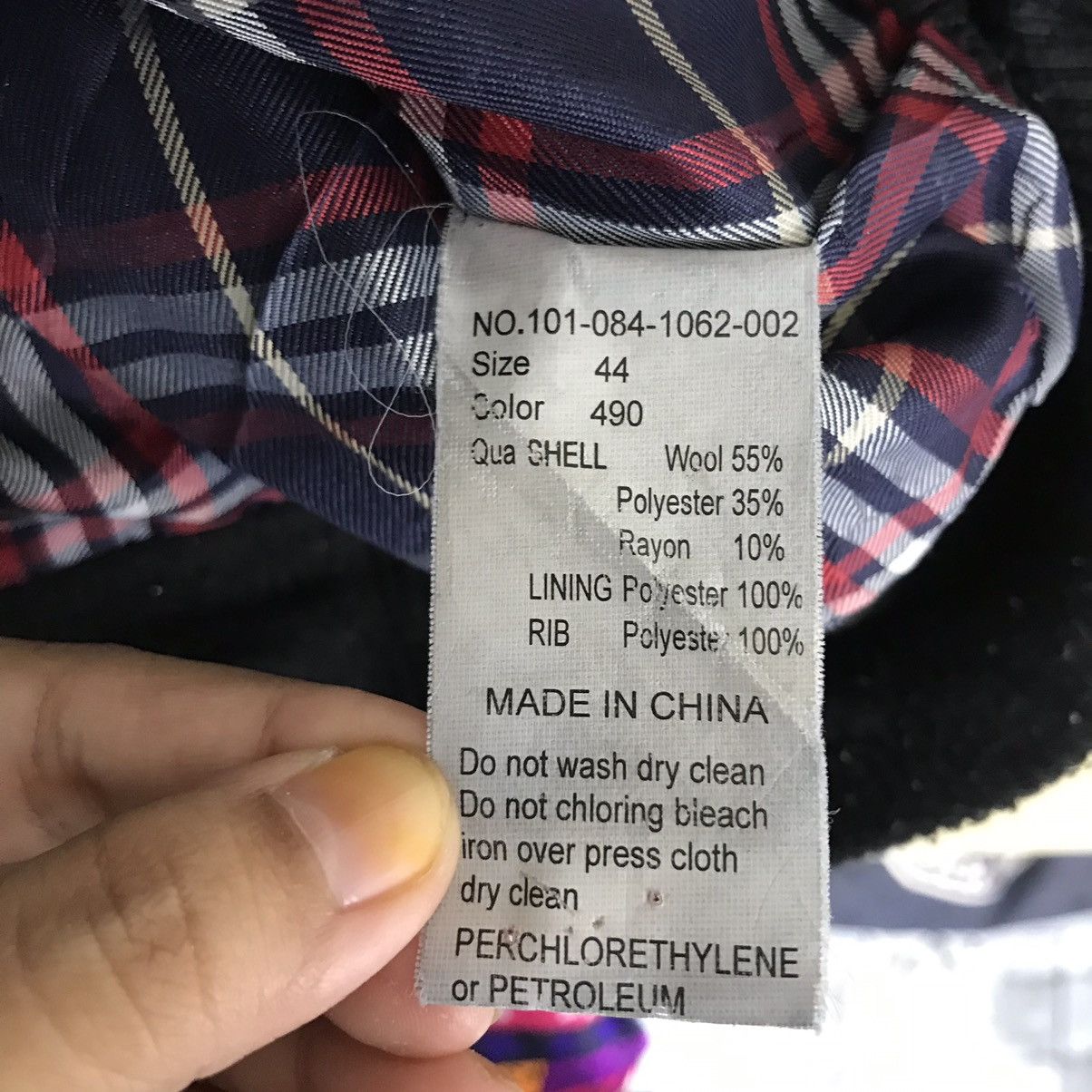 Vanquish VANQUISH Check Tartan Multi Pocket Black Jacket Size US XS / EU 42 / 0 - 4 Thumbnail