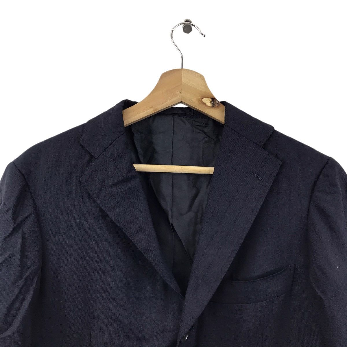 SHIPS SHIPS Tailoring Style Japanese Brand Plain Stripes Blazer Size US S / EU 44-46 / 1 - 2 Thumbnail