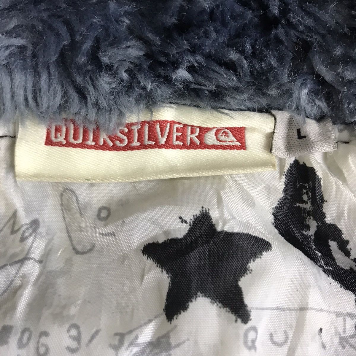 Quiksilver Vintage QUIKSILVER SURF Surfing Brand Ski Bomber BrownJacket Size US L / EU 52-54 / 3 - 5 Thumbnail