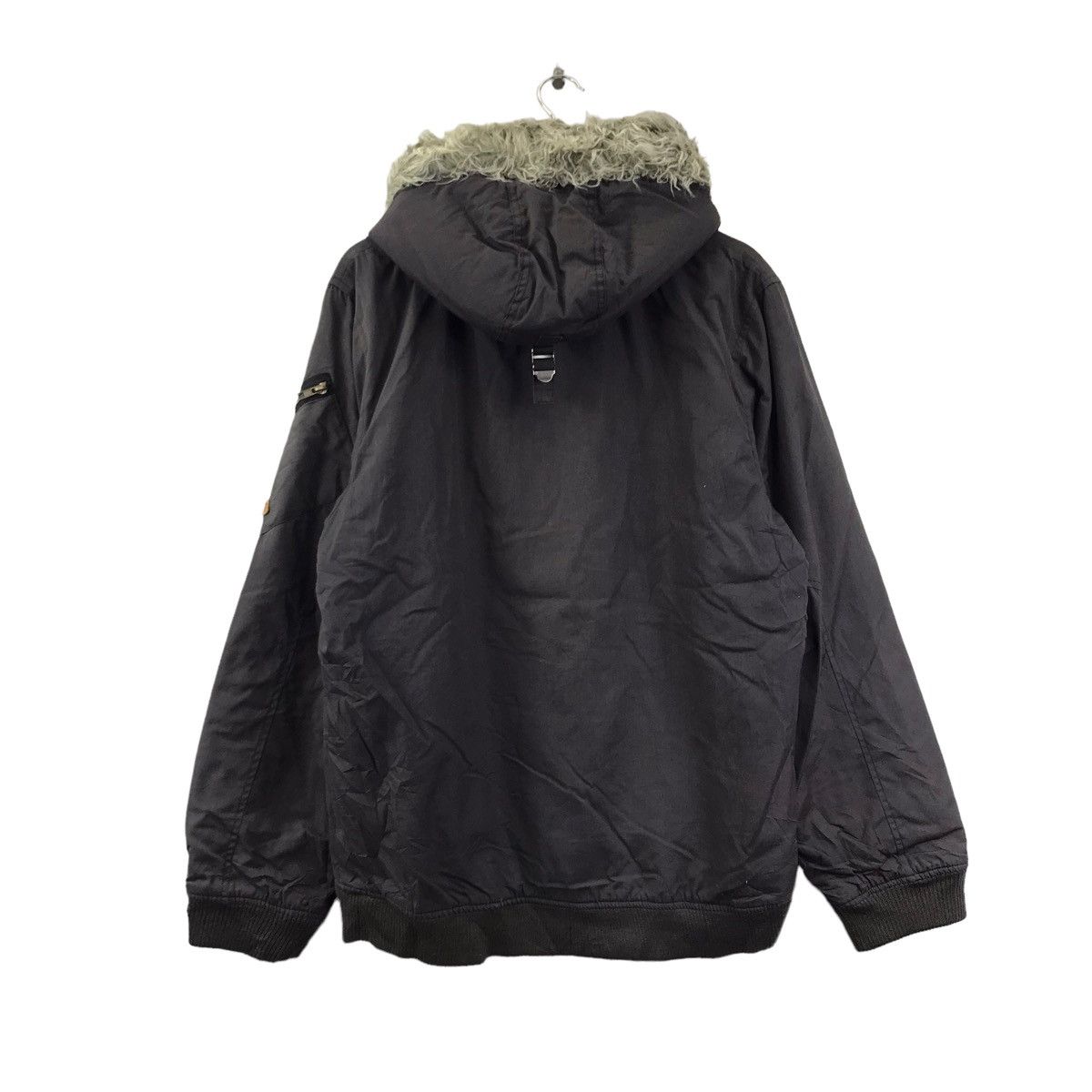 Quiksilver Vintage QUIKSILVER SURF Surfing Brand Ski Bomber BrownJacket Size US L / EU 52-54 / 3 - 9 Thumbnail