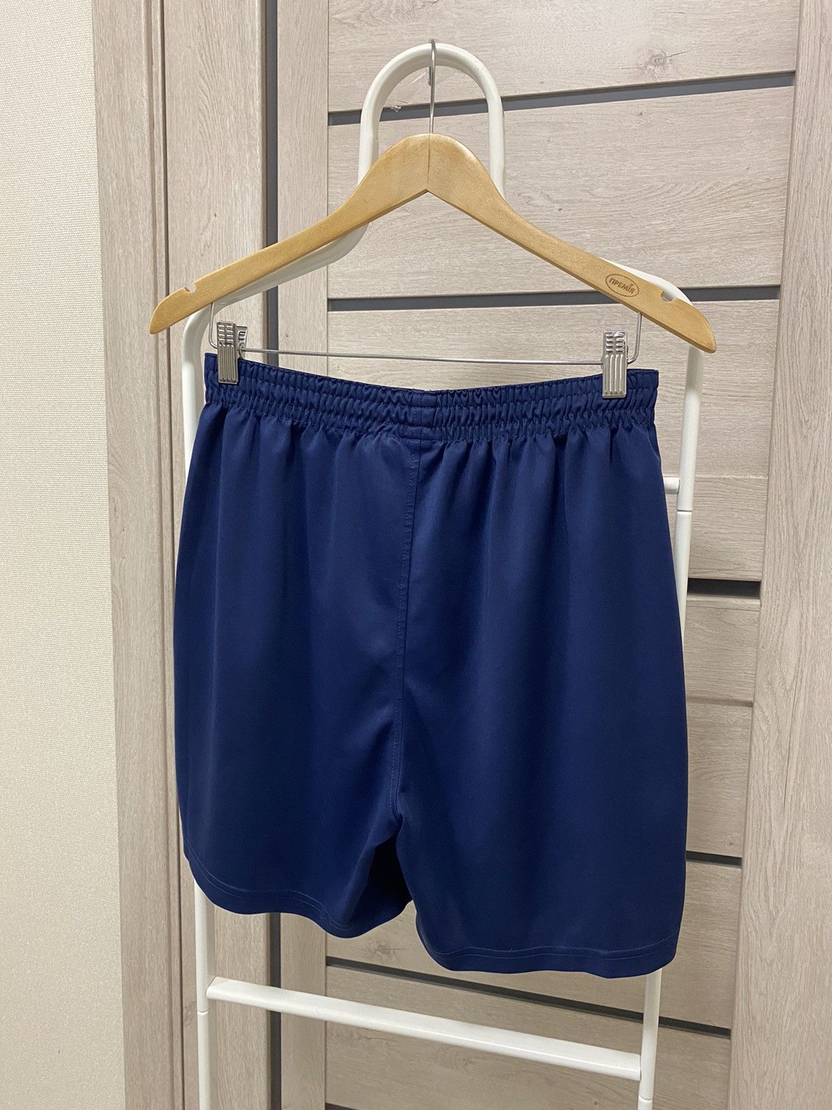 Nike × Vintage Nike Vintage Swoosh Navy Soccer Men’s Shorts Size US 32 / EU 48 - 5 Thumbnail