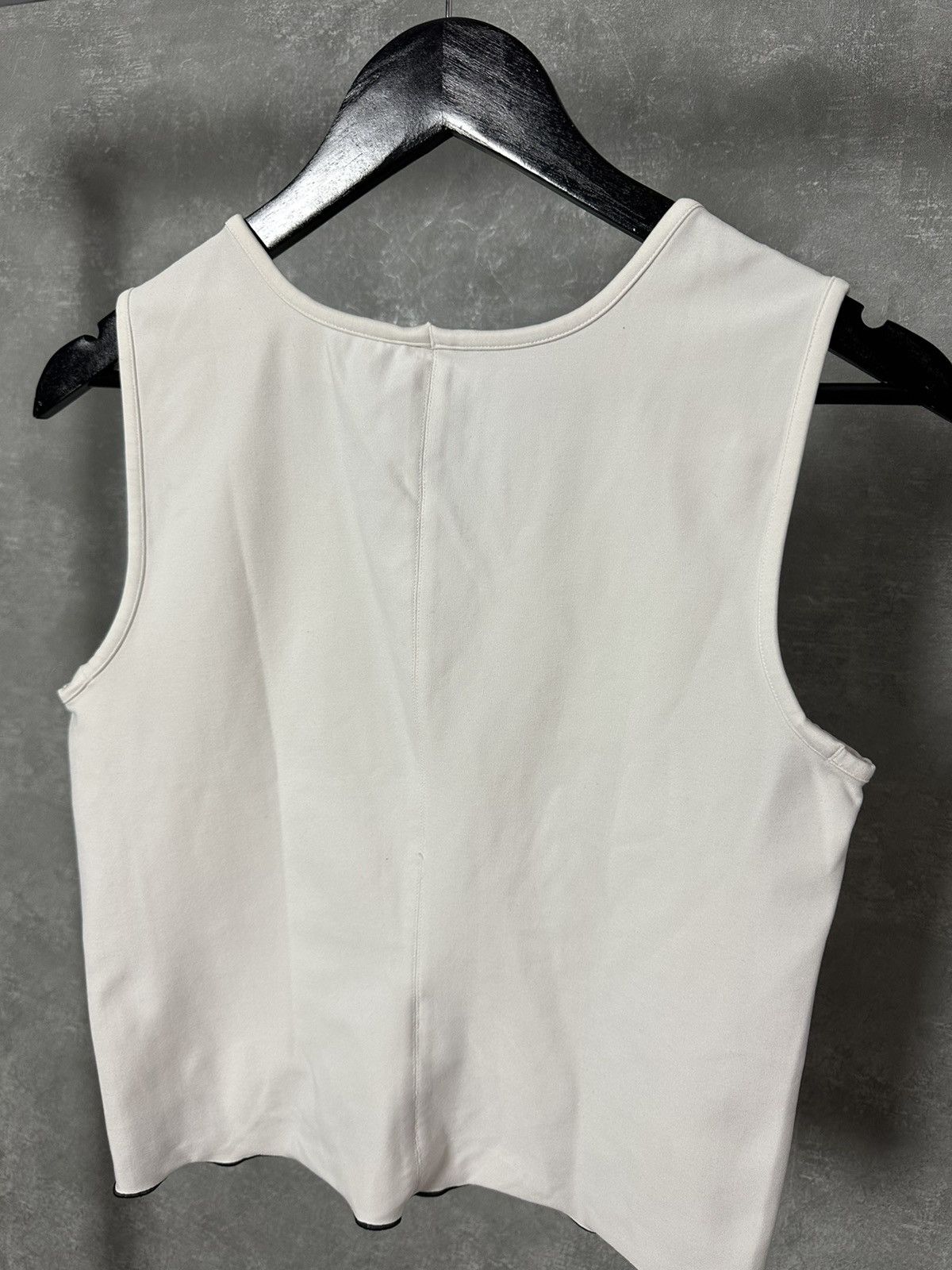 Nike × Vintage Vintage Nike Modern Dri-Fit White Sleeveless Tank Top Size M / US 6-8 / IT 42-44 - 7 Thumbnail