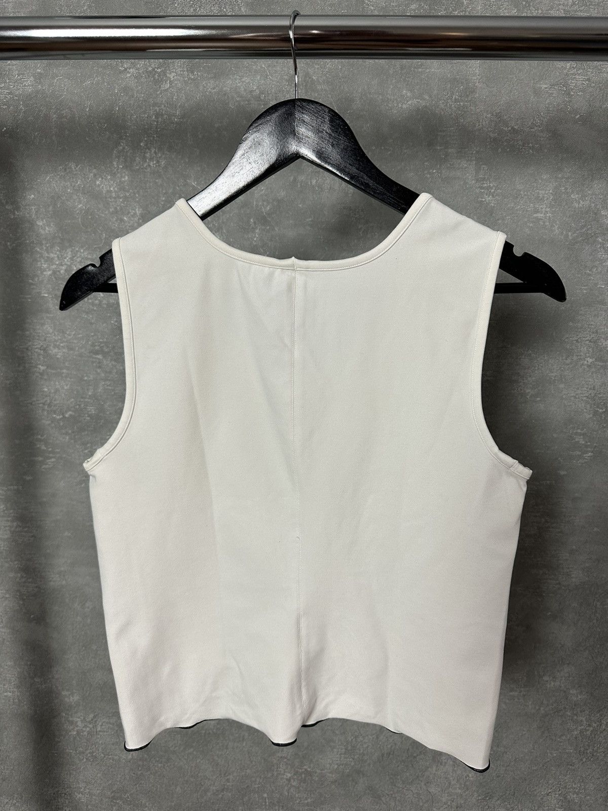 Nike × Vintage Vintage Nike Modern Dri-Fit White Sleeveless Tank Top Size M / US 6-8 / IT 42-44 - 6 Thumbnail
