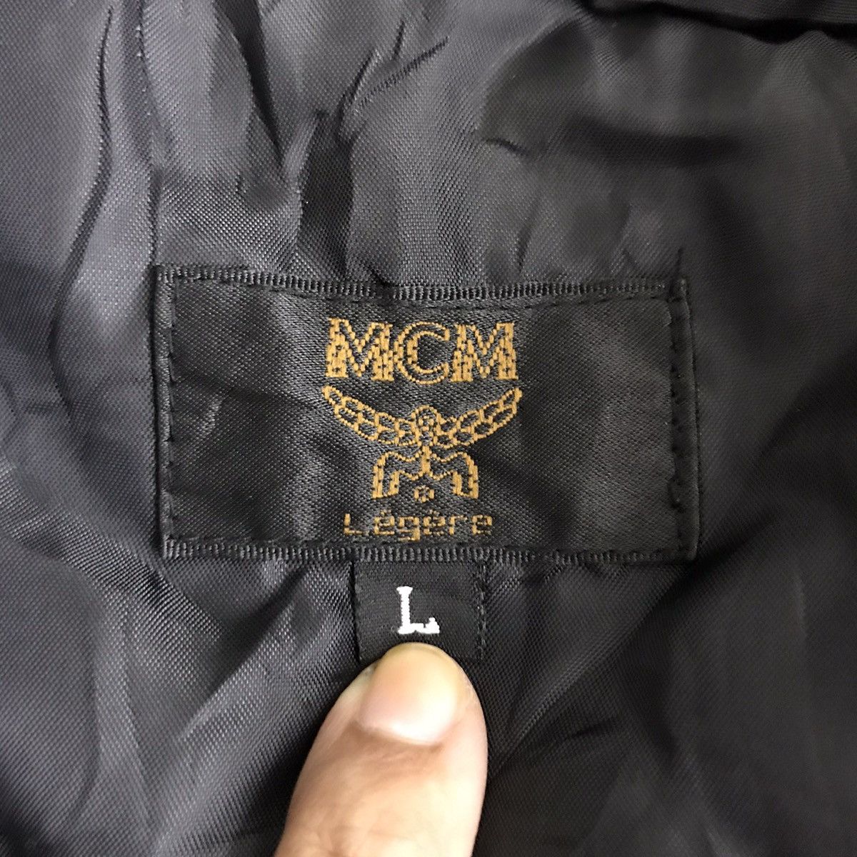MCM MCM LEGERE MUNCHEN Germany Designer Bomber Jacket Size US L / EU 52-54 / 3 - 4 Thumbnail