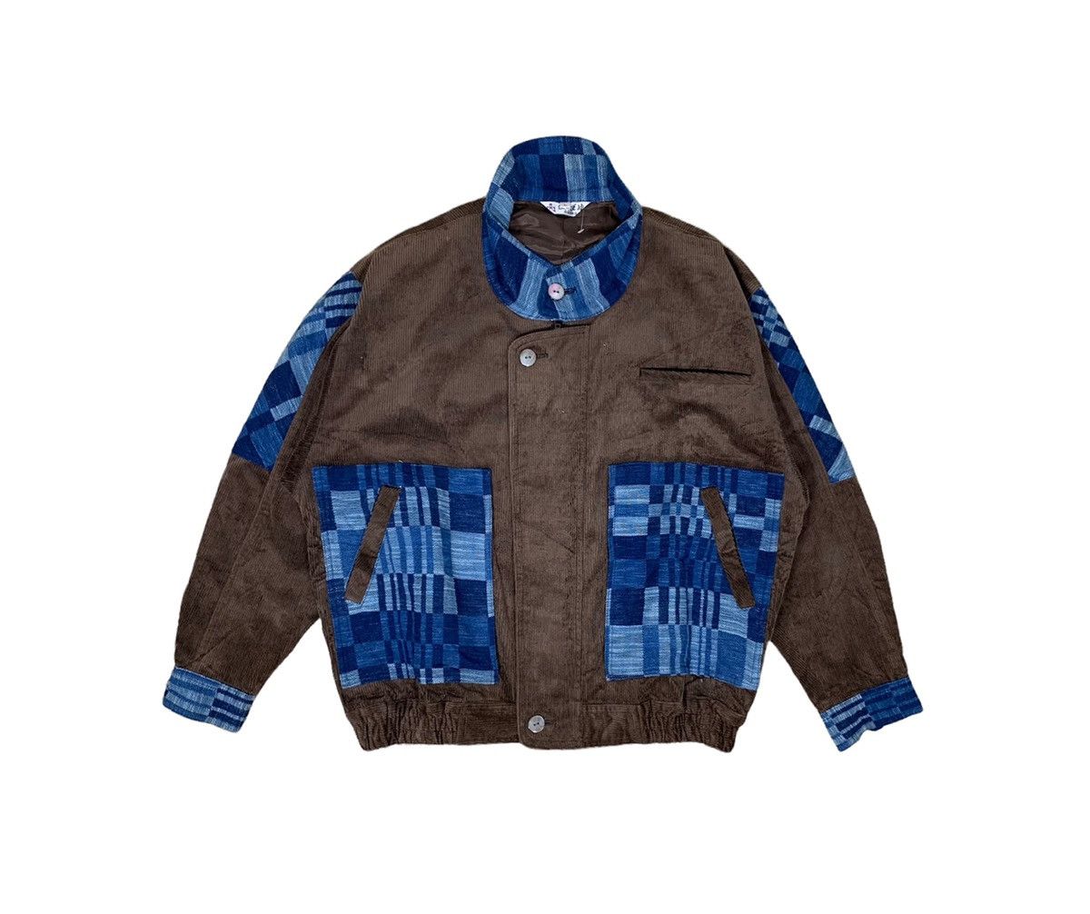 Japanese Brand Rare Japanese Brand Denim Jacket Kapital Inspired Patchwork Size US L / EU 52-54 / 3 - 1 Thumbnail