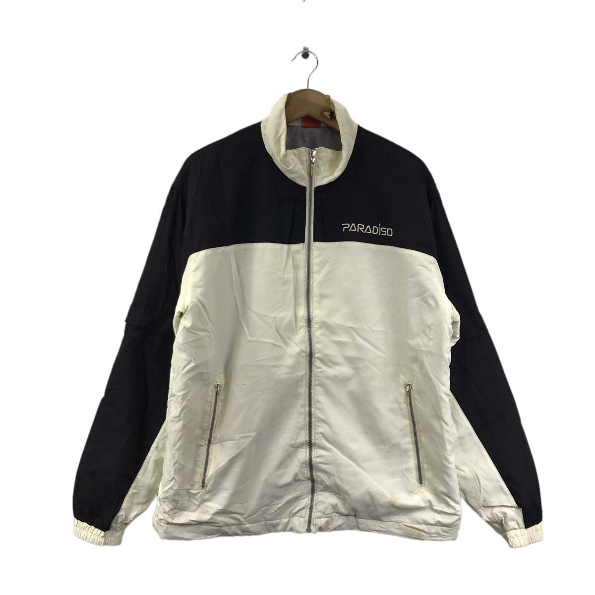 Vintage PARADISO Sport Windbreaker Jacket Size US L / EU 52-54 / 3 - 1 Thumbnail