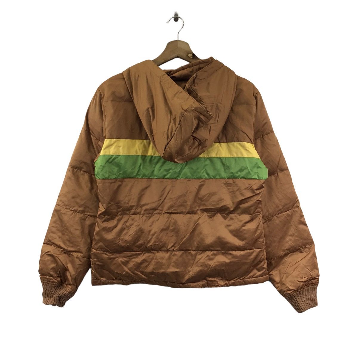 Japanese Brand Vintage COCOLULU Japanese Brand Puffer Brown Bomber Jacket Size US S / EU 44-46 / 1 - 8 Thumbnail