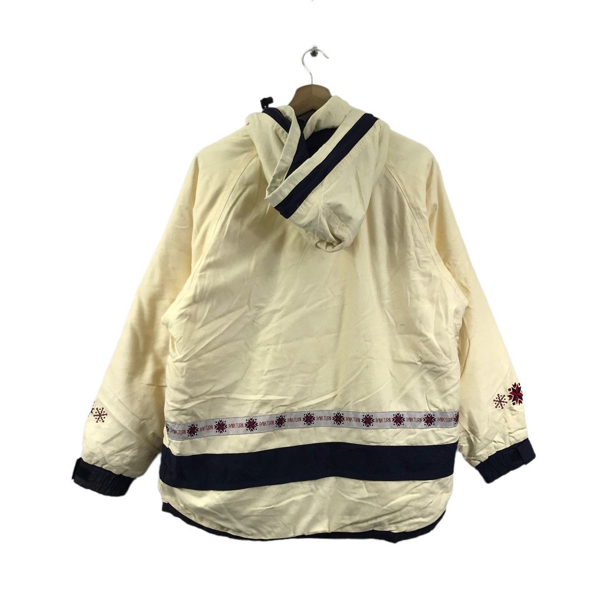 Vintage PINK TURN Ski Snow Beige Bomber Jacket Size US M / EU 48-50 / 2 - 6 Thumbnail