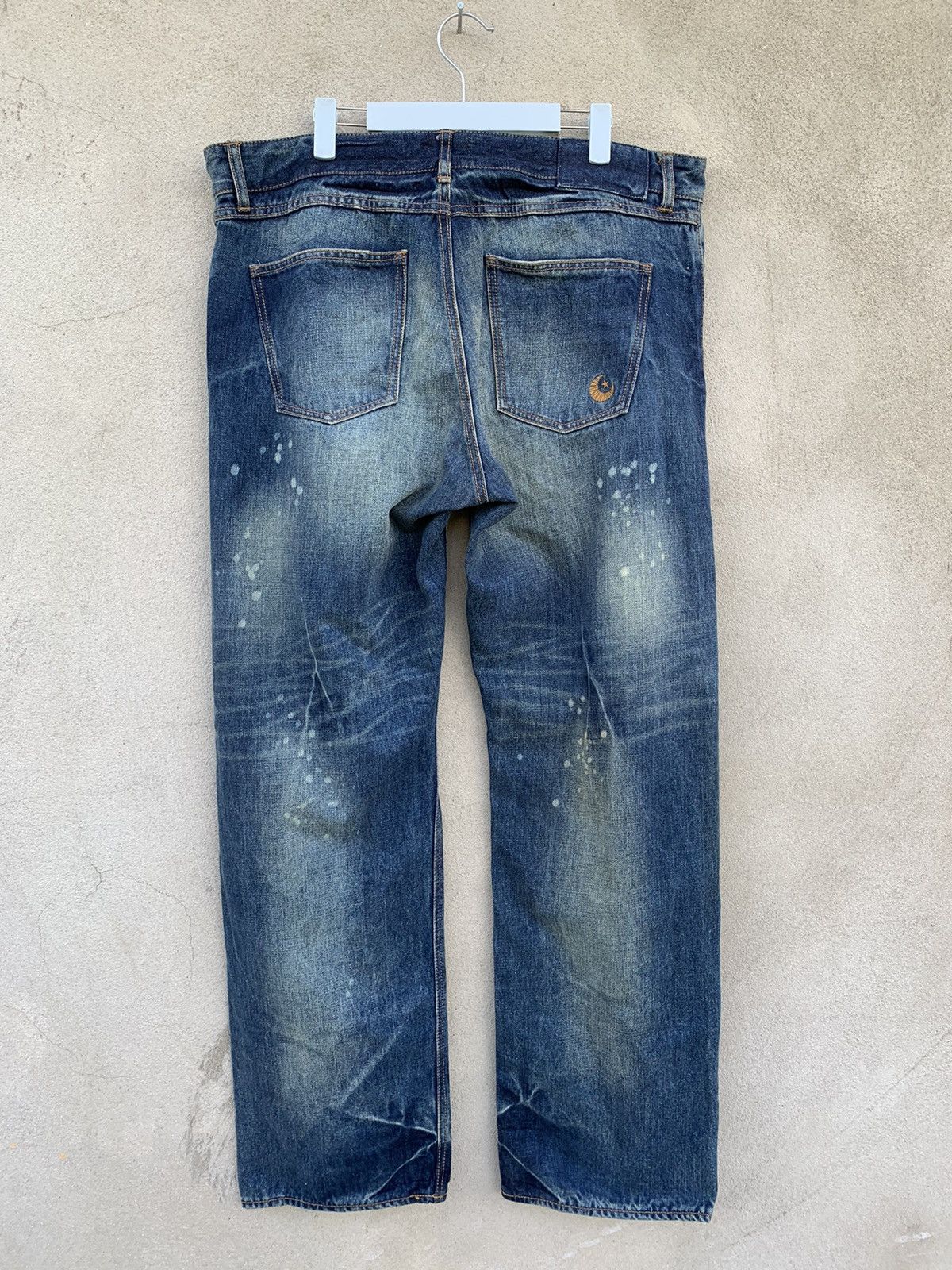 Japanese Brand Asnadispec Armoured Division Task Force Selvedge Denim Pants Size US 37 - 6 Thumbnail