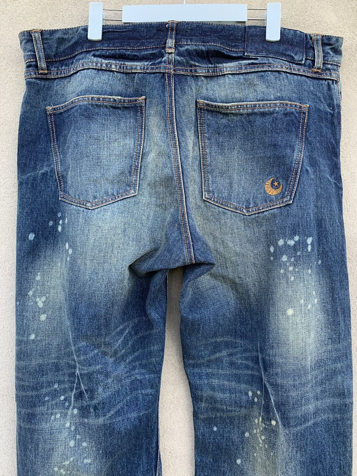Japanese Brand Asnadispec Armoured Division Task Force Selvedge Denim Pants Size US 37 - 10 Thumbnail