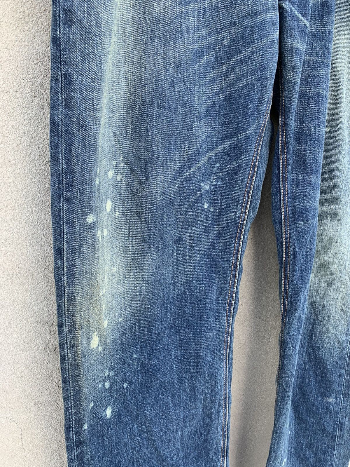 Japanese Brand Asnadispec Armoured Division Task Force Selvedge Denim Pants Size US 37 - 15 Thumbnail