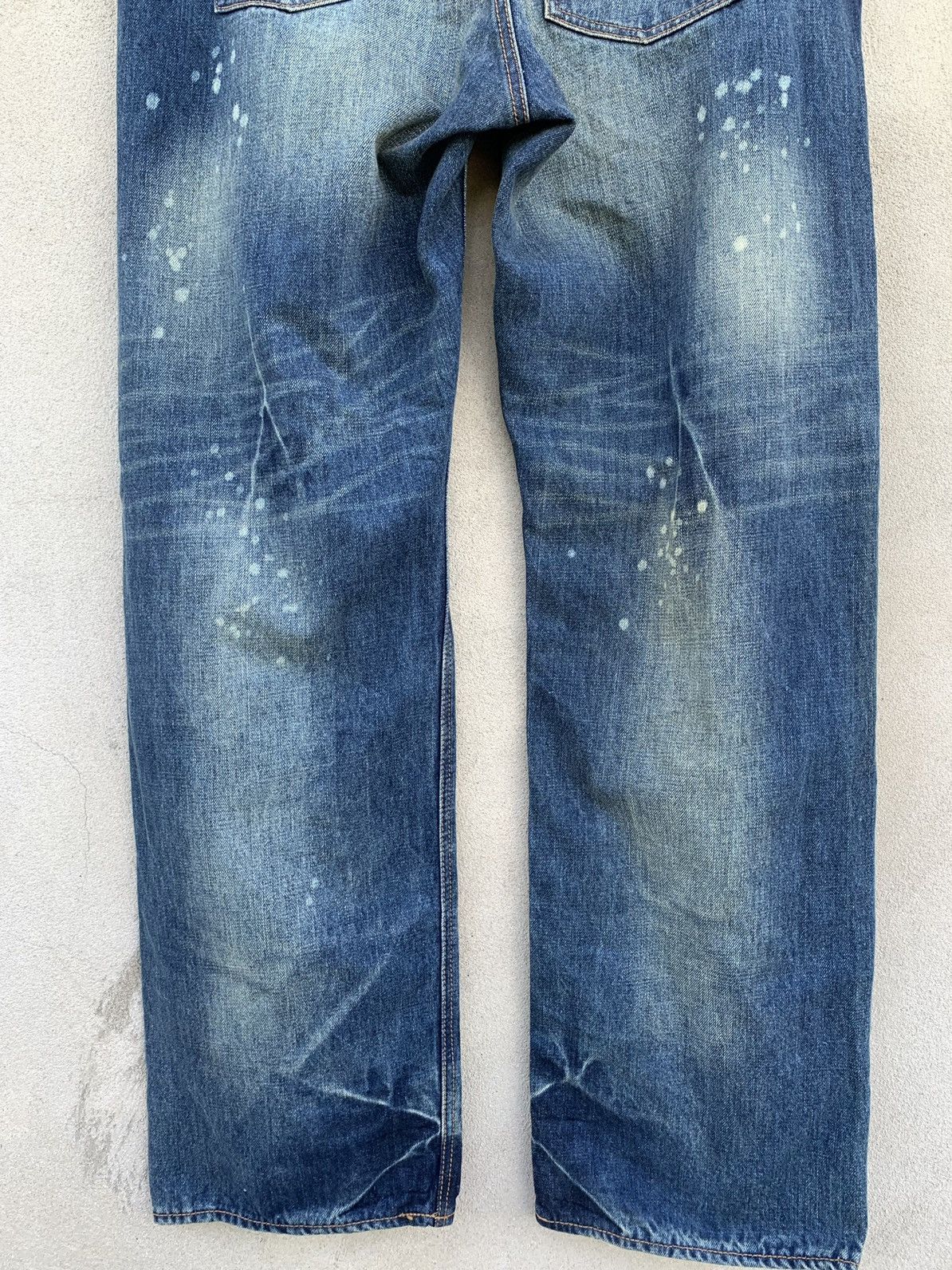 Japanese Brand Asnadispec Armoured Division Task Force Selvedge Denim Pants Size US 37 - 9 Thumbnail