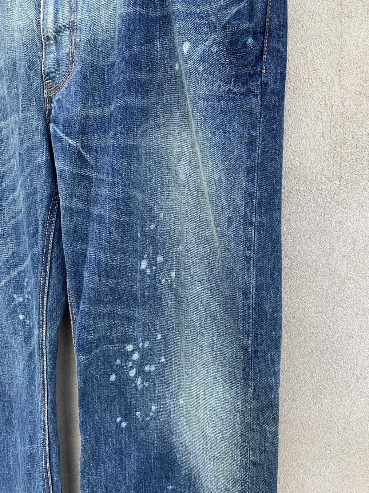 Japanese Brand Asnadispec Armoured Division Task Force Selvedge Denim Pants Size US 37 - 16 Thumbnail