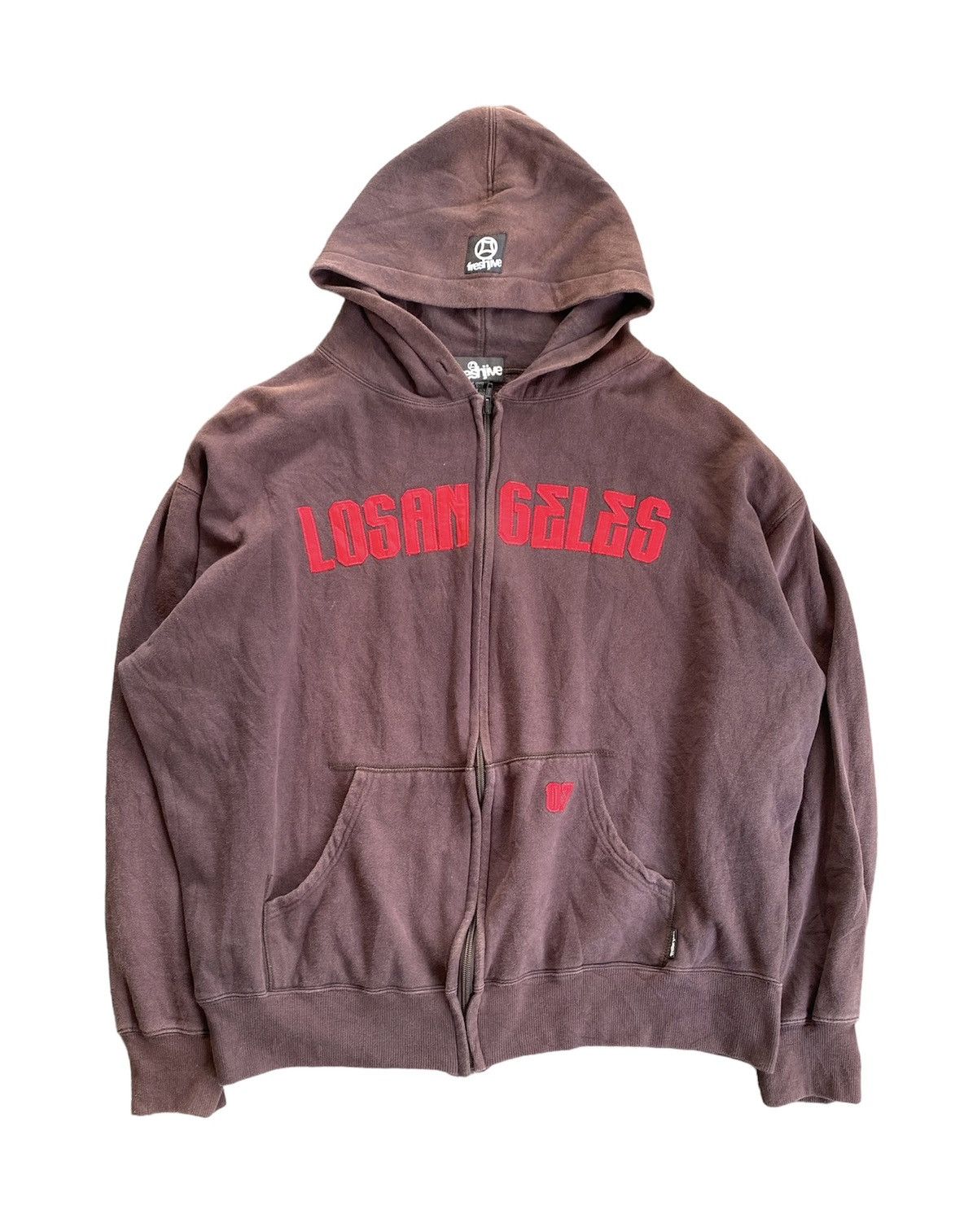 Freshjive × Vintage Vtg Freshjive Los Angeles embroidered logo Size US XL / EU 56 / 4 - 1 Thumbnail