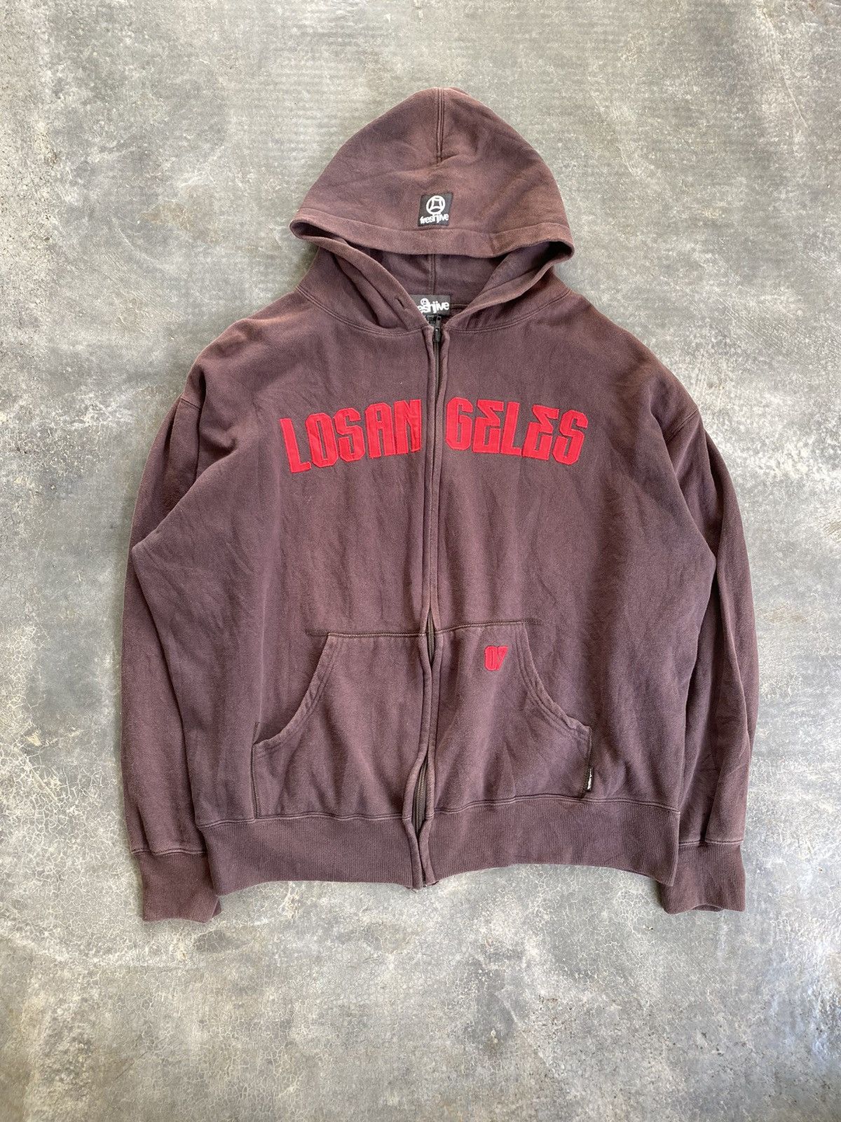 Freshjive × Vintage Vtg Freshjive Los Angeles embroidered logo Size US XL / EU 56 / 4 - 2 Thumbnail
