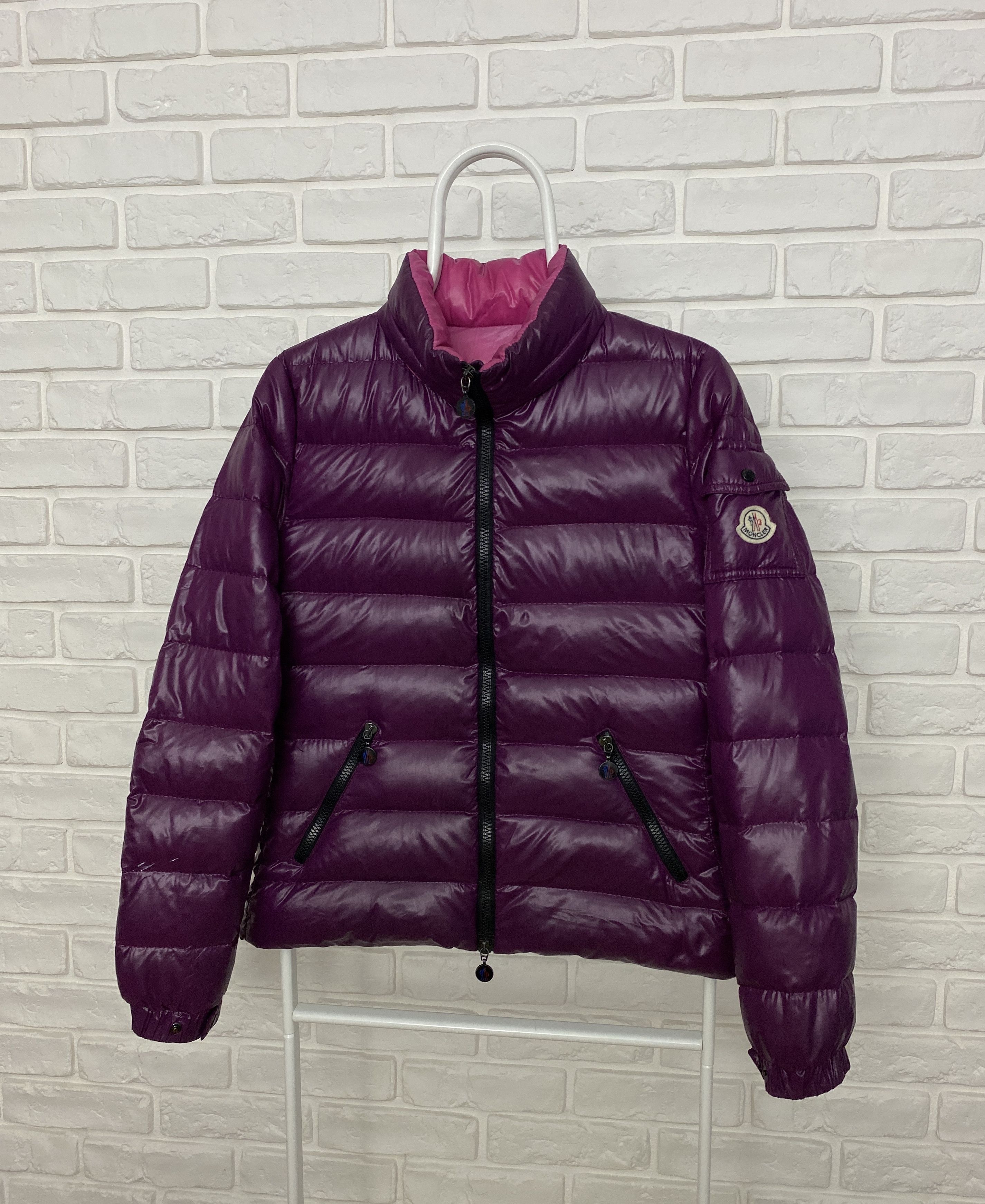 image of Vintage Moncler Bady Wmns Down Jacket Puffer Purple Size 2, Women's