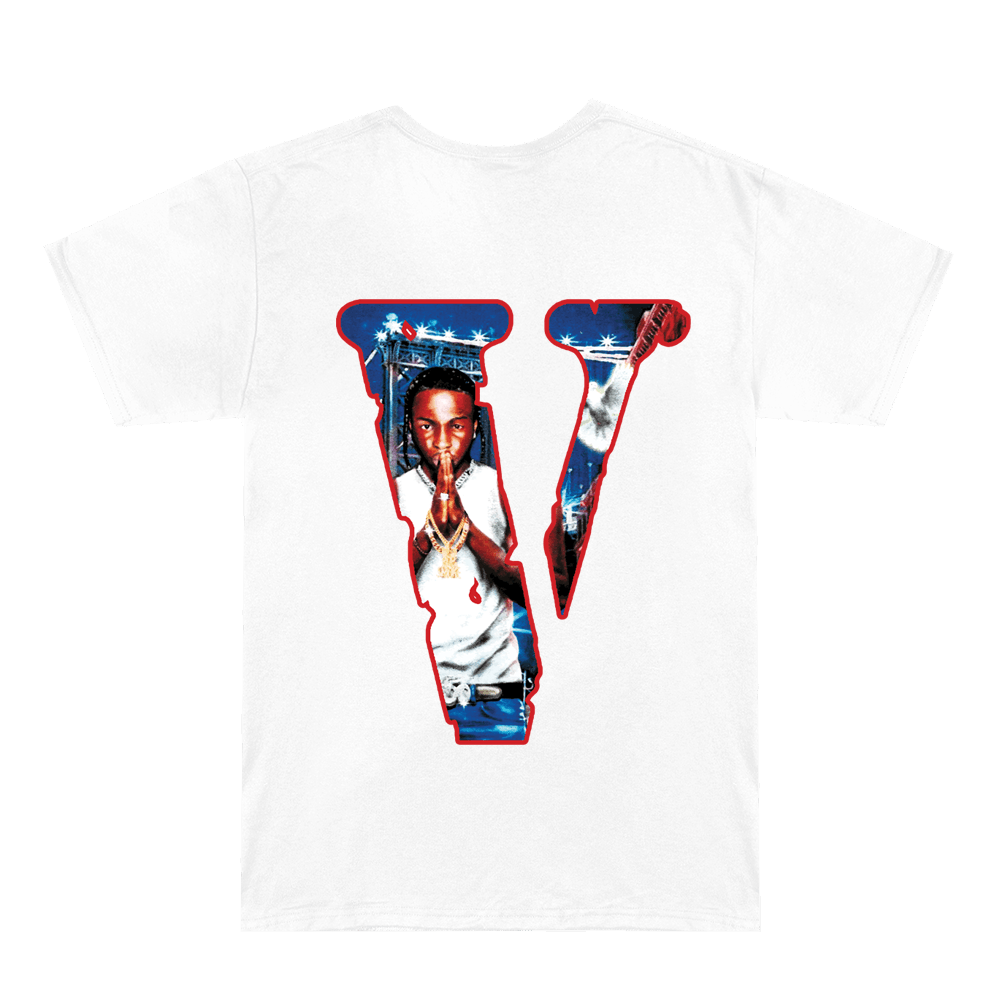 POP SMOKE Tシャツ Mサイズ ホワイト Bershka boxy fit pop smoke t-shirt in white | ASOS