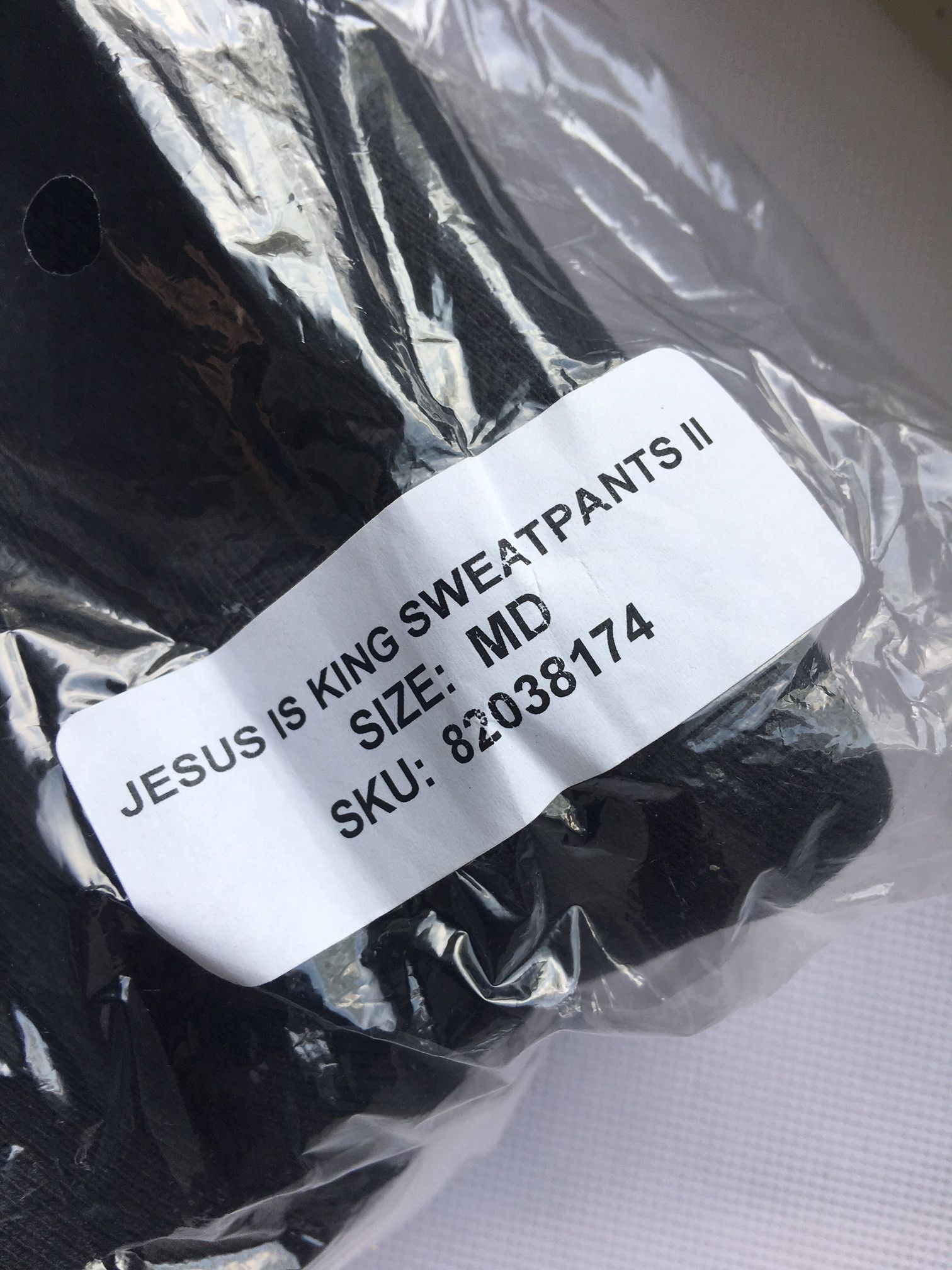 Kanye West Kanye West Jesus Is King JIK Sweatpants Navy Medium Size US 32 / EU 48 - 4 Thumbnail