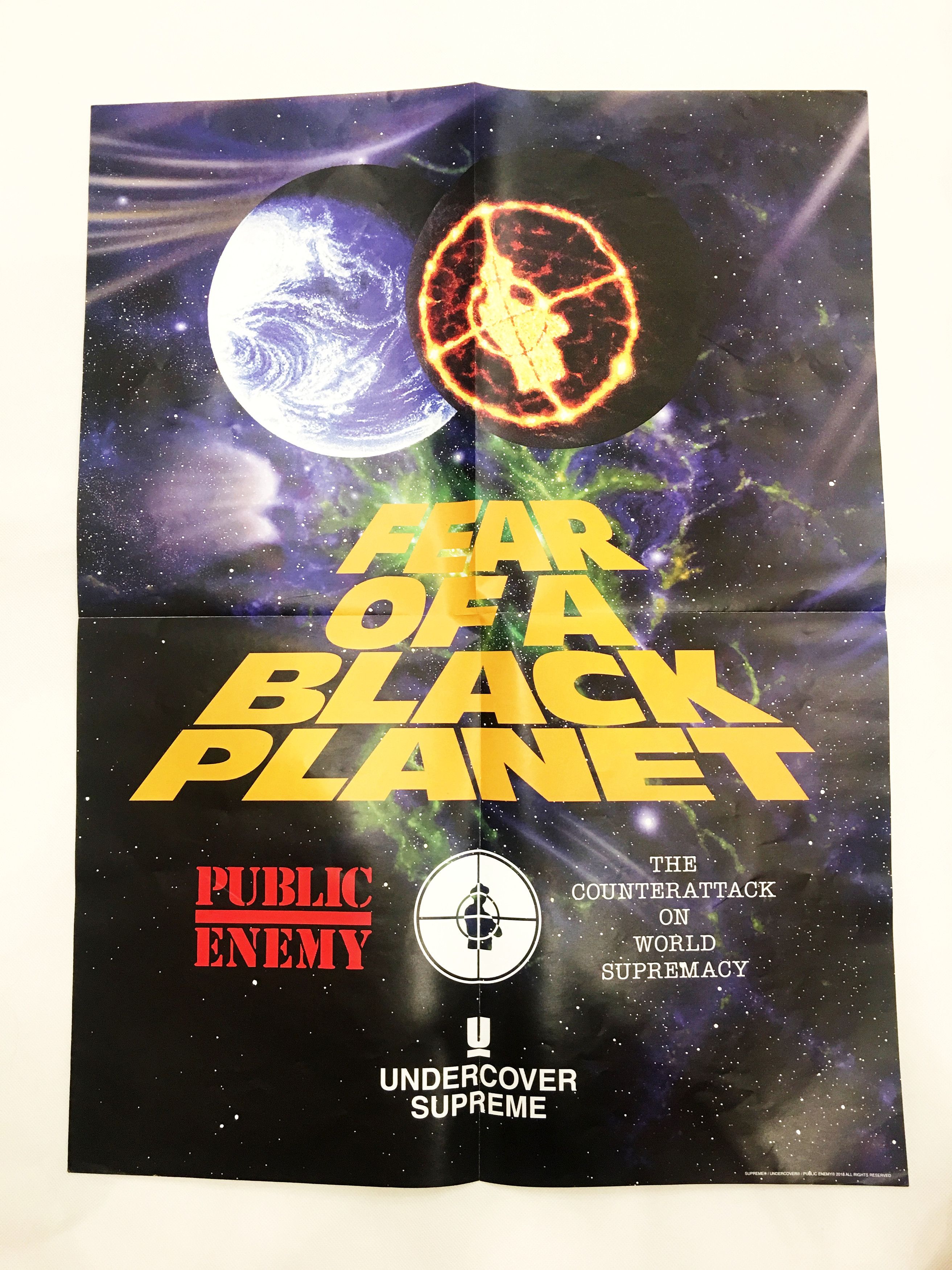 Jun Takahashi Supreme x Undercover x Public Enemy Poster 18S/S Size ONE SIZE - 1 Thumbnail