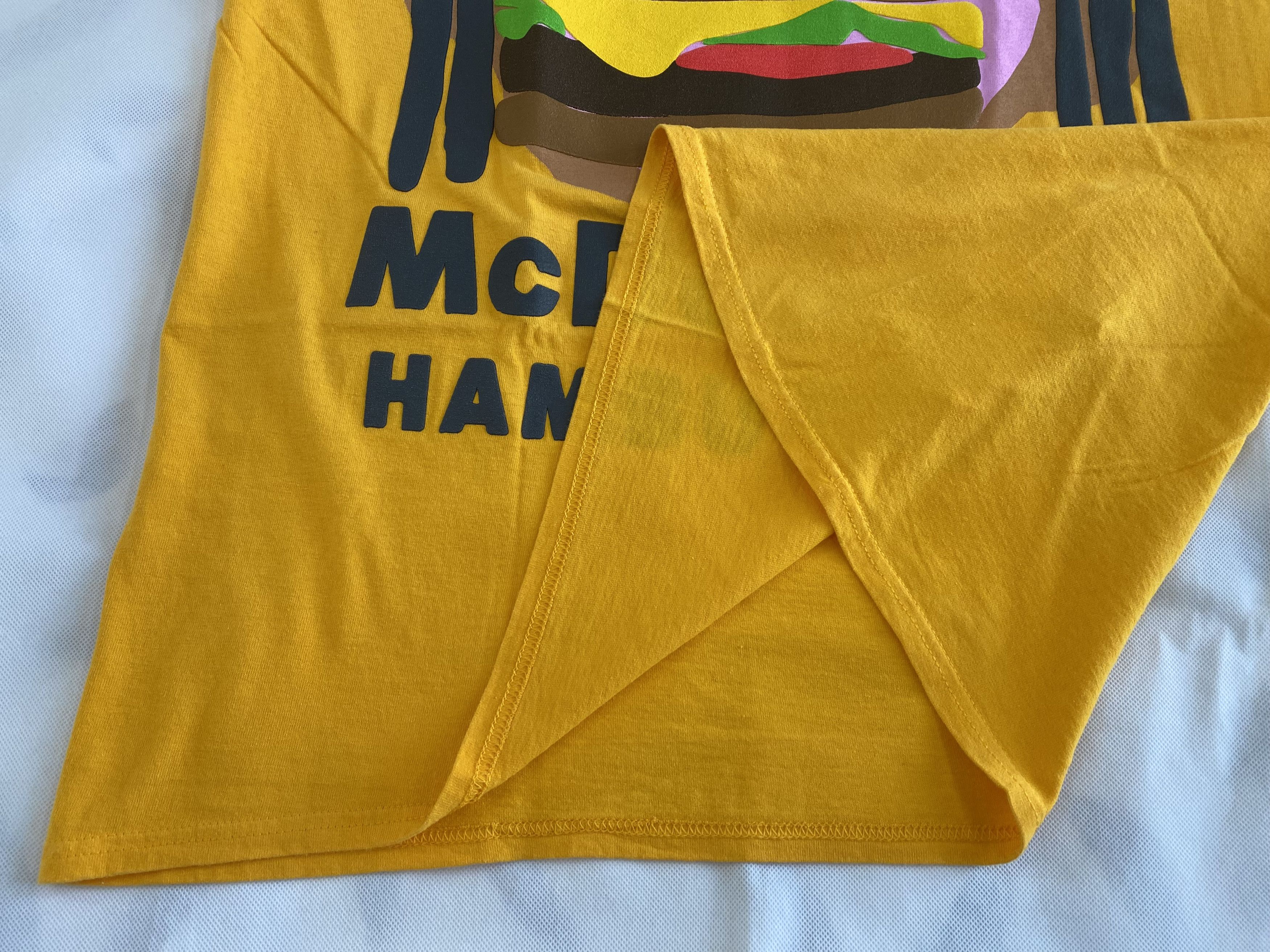 Cactus Plant Flea Market × Travis Scott Travis Scott x CPFM 4 CJ Burger Mouth T-shirt Yellow Large Size US L / EU 52-54 / 3 - 7 Thumbnail