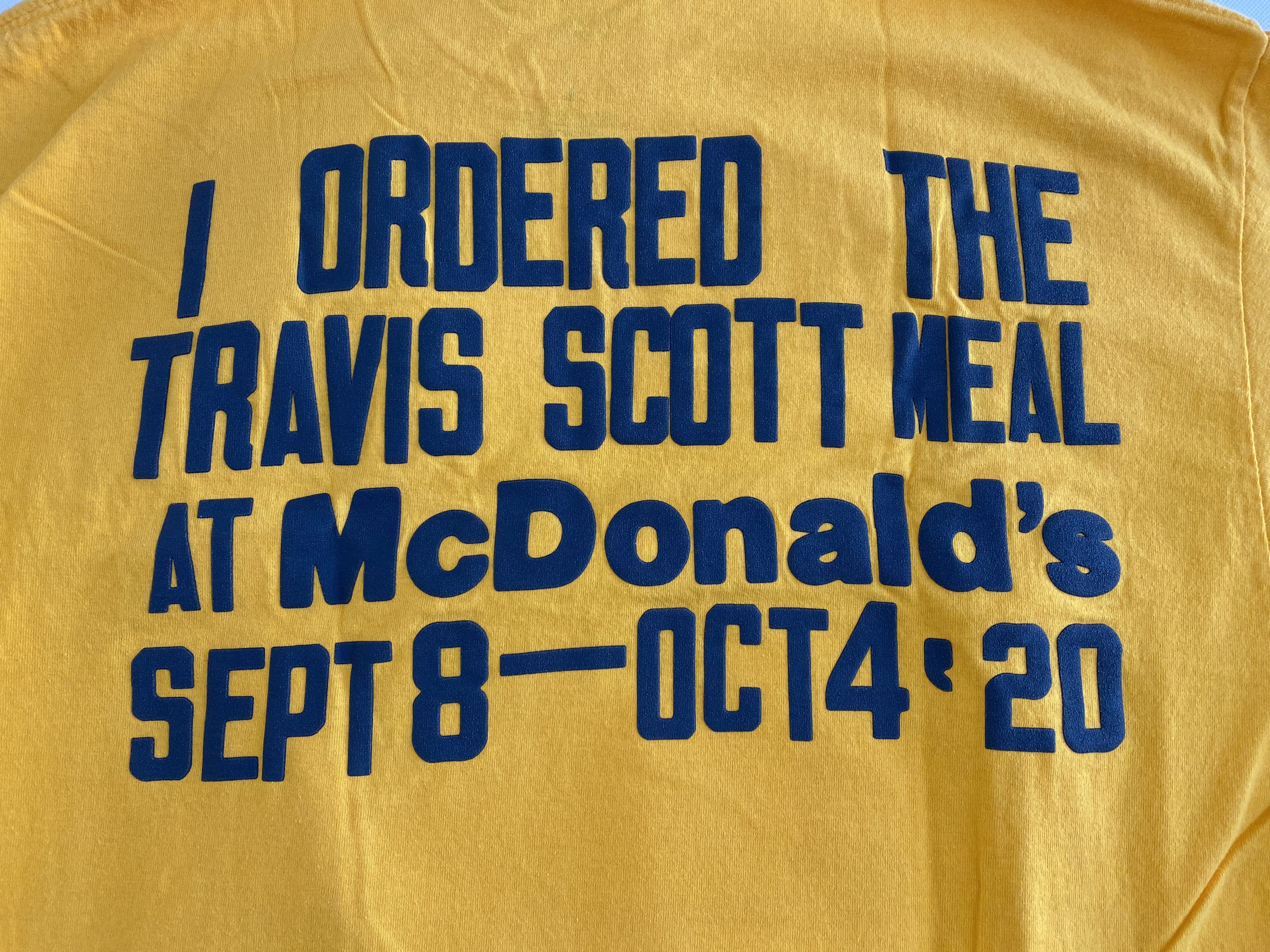 Cactus Plant Flea Market × Travis Scott Travis Scott x CPFM 4 CJ Burger Mouth T-shirt Yellow Large Size US L / EU 52-54 / 3 - 9 Thumbnail