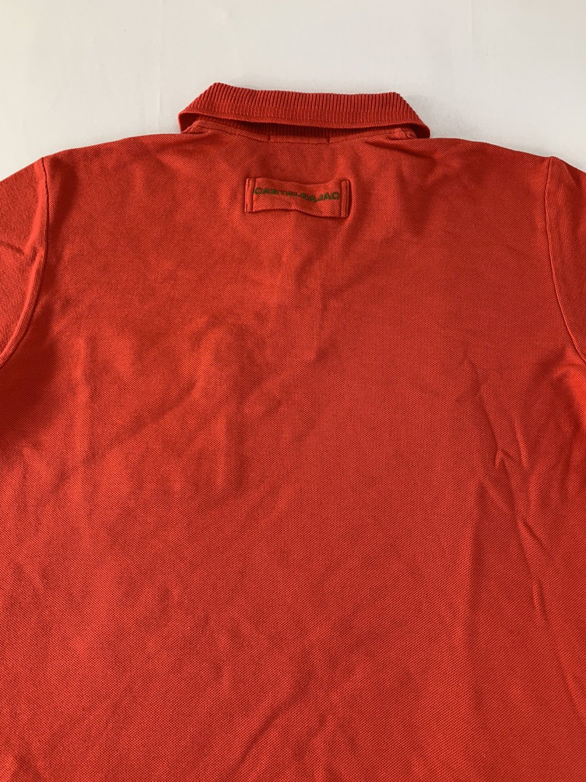 Jean Charles De Castelbajac 90s Jean Charles De Castelbajac Sport Red Longsleeve Polo Size M / US 6-8 / IT 42-44 - 5 Thumbnail