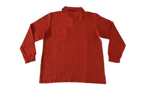 Jean Charles De Castelbajac 90s Jean Charles De Castelbajac Sport Red Longsleeve Polo Size M / US 6-8 / IT 42-44 - 7 Thumbnail