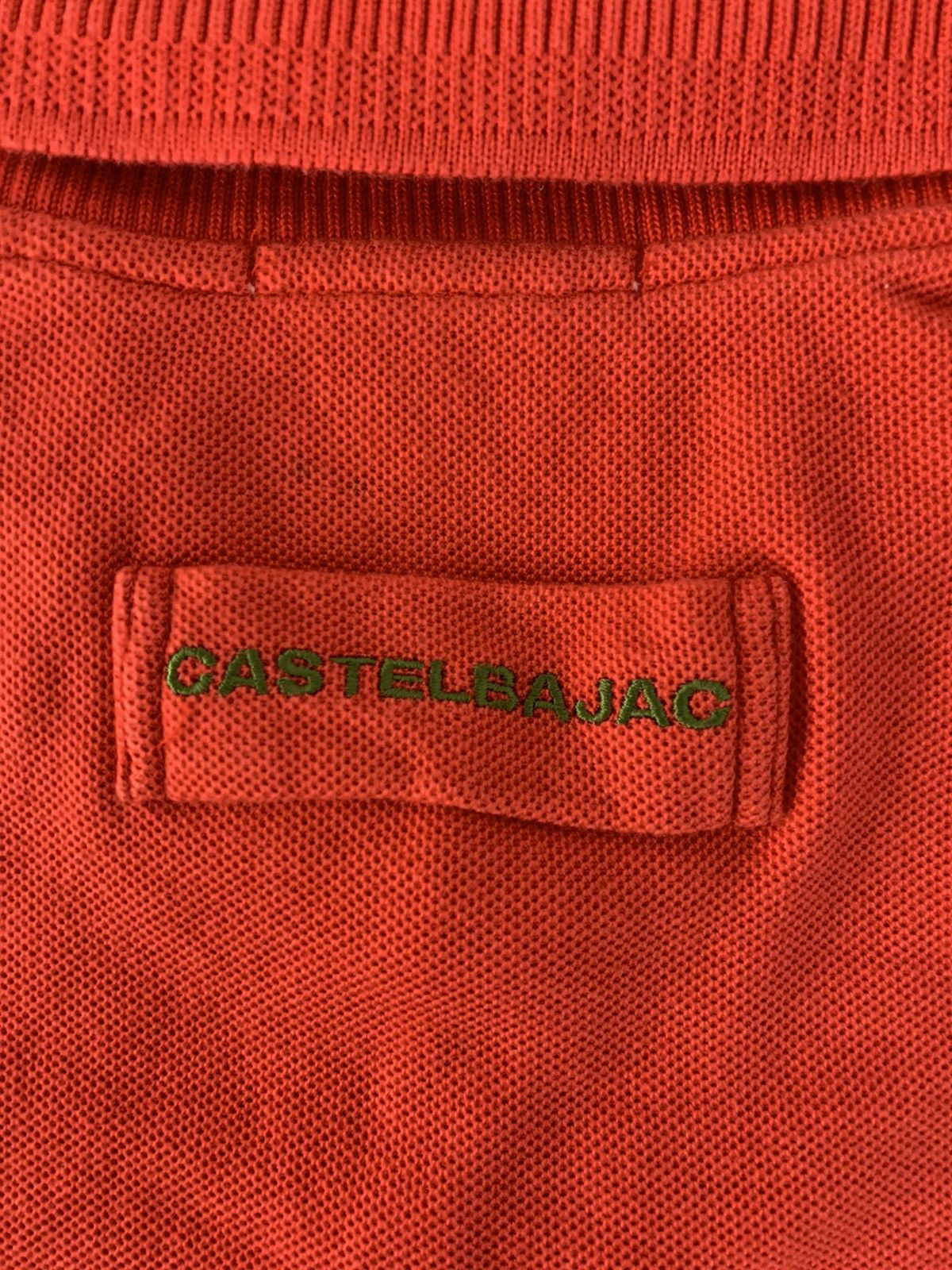 Jean Charles De Castelbajac 90s Jean Charles De Castelbajac Sport Red Longsleeve Polo Size M / US 6-8 / IT 42-44 - 6 Thumbnail